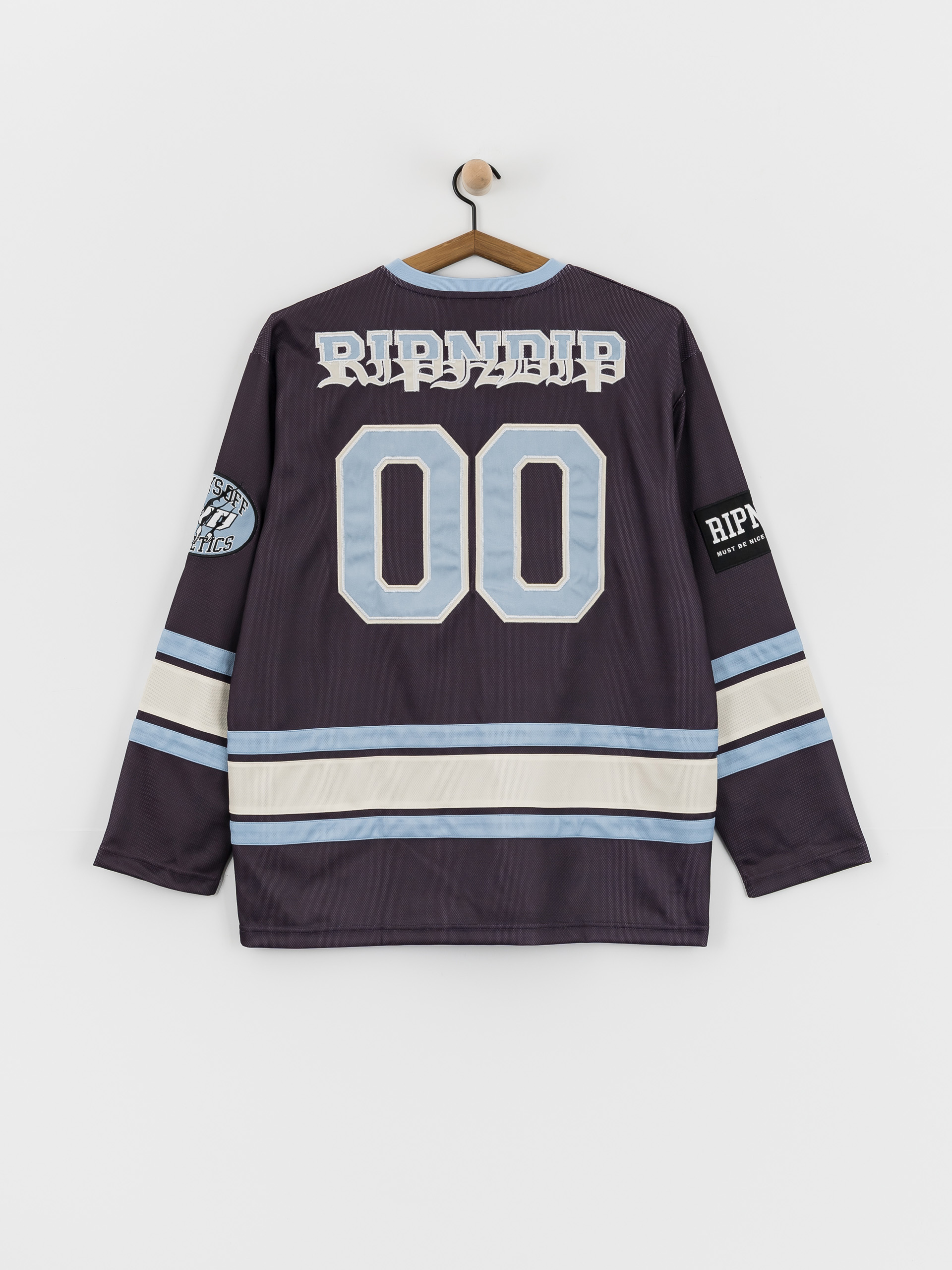 Tricou RipNDip No Days Off Hockey Jersey - violet (plum)