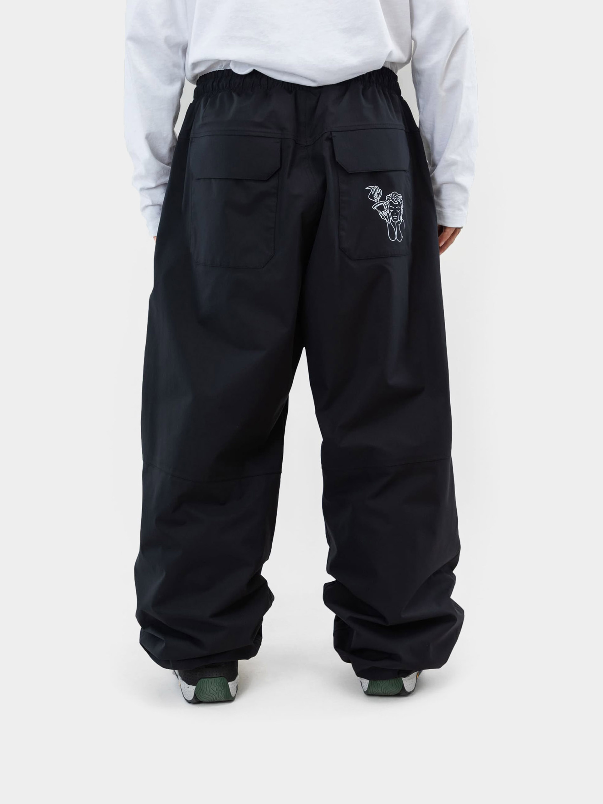 Pentru bărbați Pantaloni pentru snowboard Beyond Medals Park Ripstop (black)