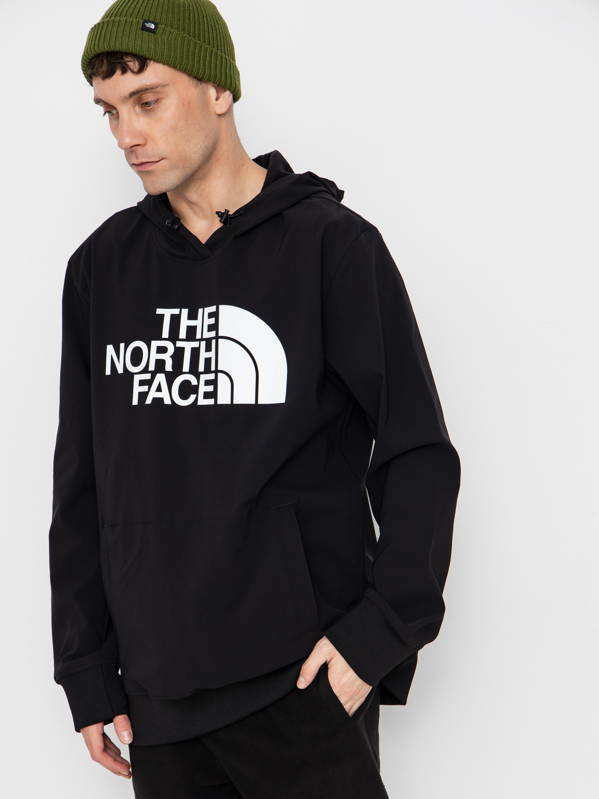 Hanorac cu glugă The North Face Tekno Logo HD (tnf black npf)