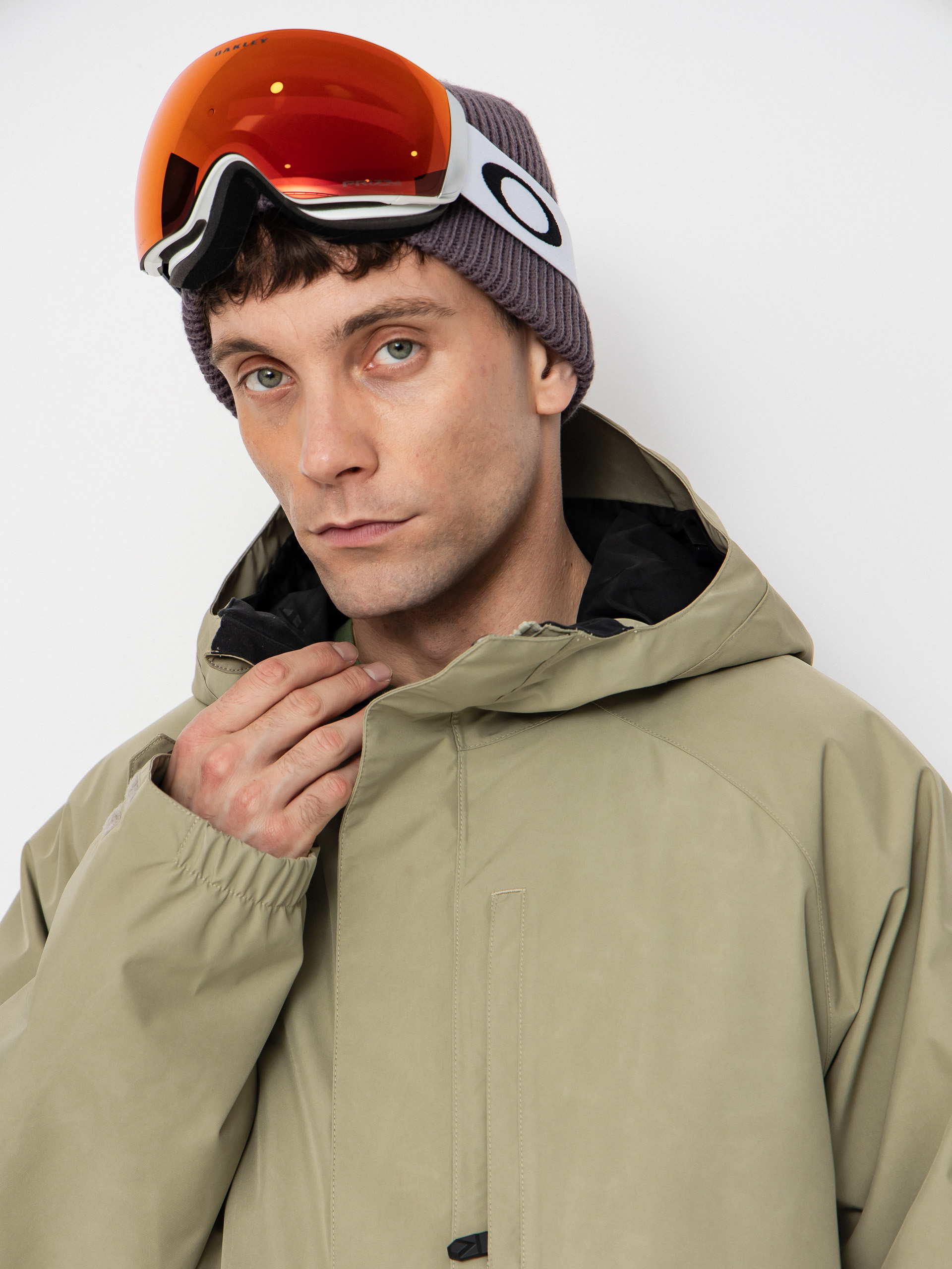 Pentru bărbați Geacă de snowboard Volcom Dua Ins Gore Tex (moss green)