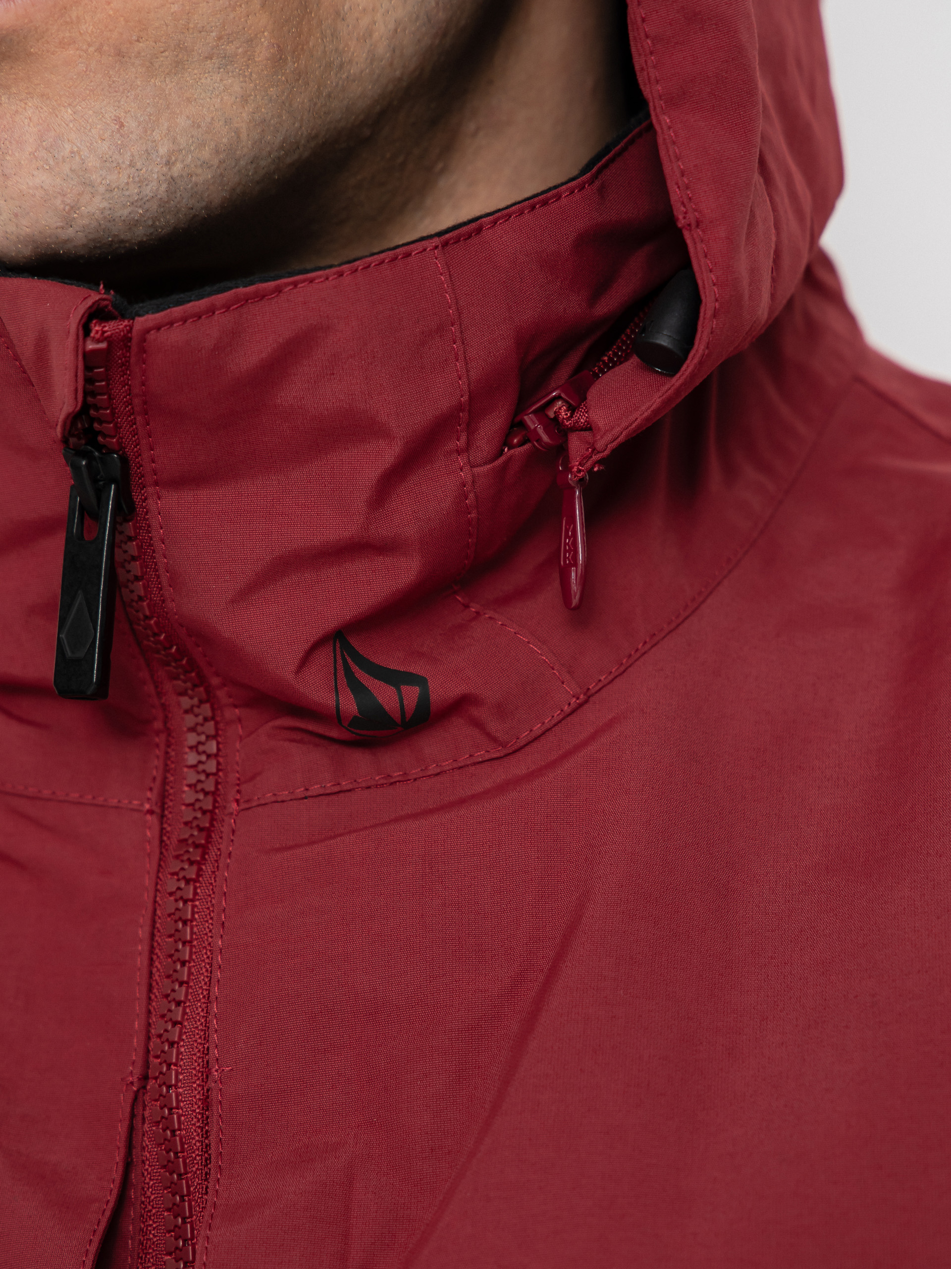 Pentru bărbați Geacă de snowboard Volcom Longo Gore Tex (burnt red)