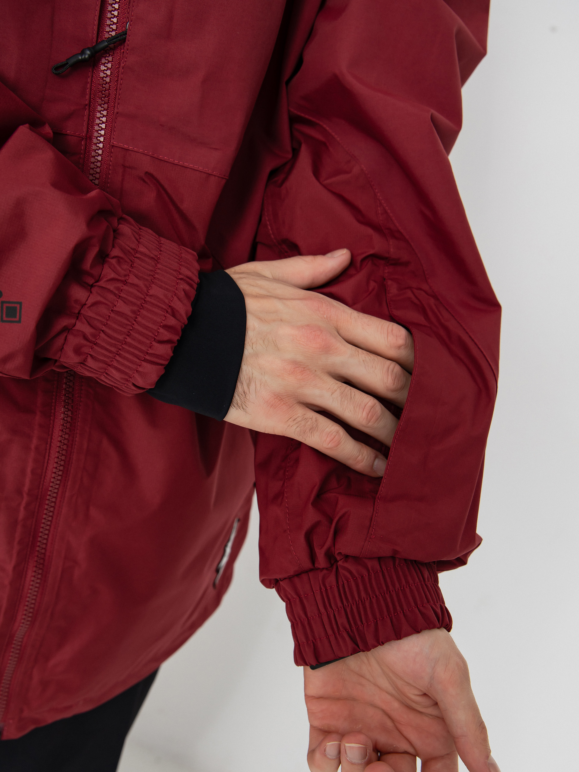 Pentru bărbați Geacă de snowboard Volcom Longo Gore Tex (burnt red)
