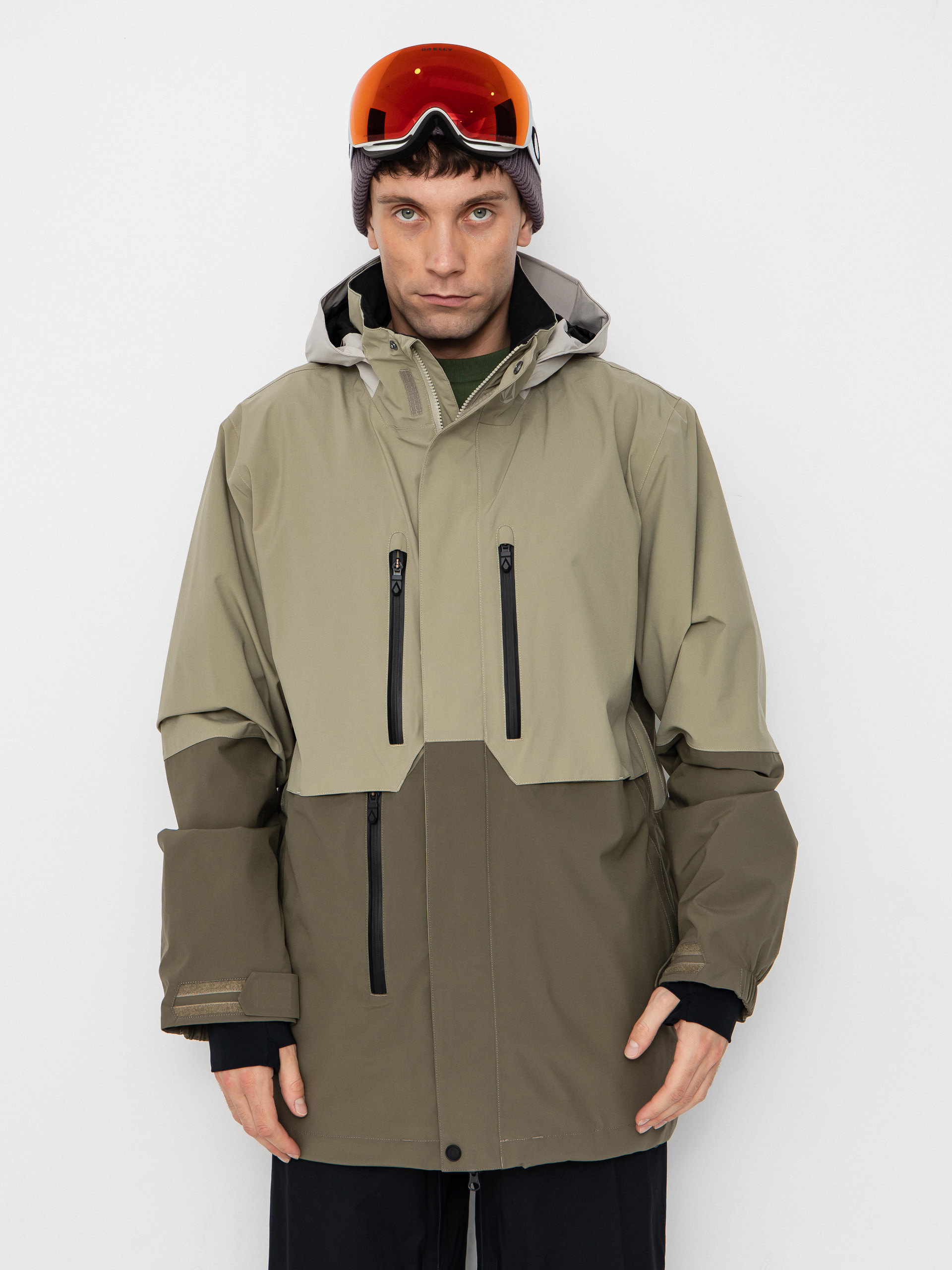 Geacă de snowboard Quiksilver Forever Stretch Gore Tex - verde