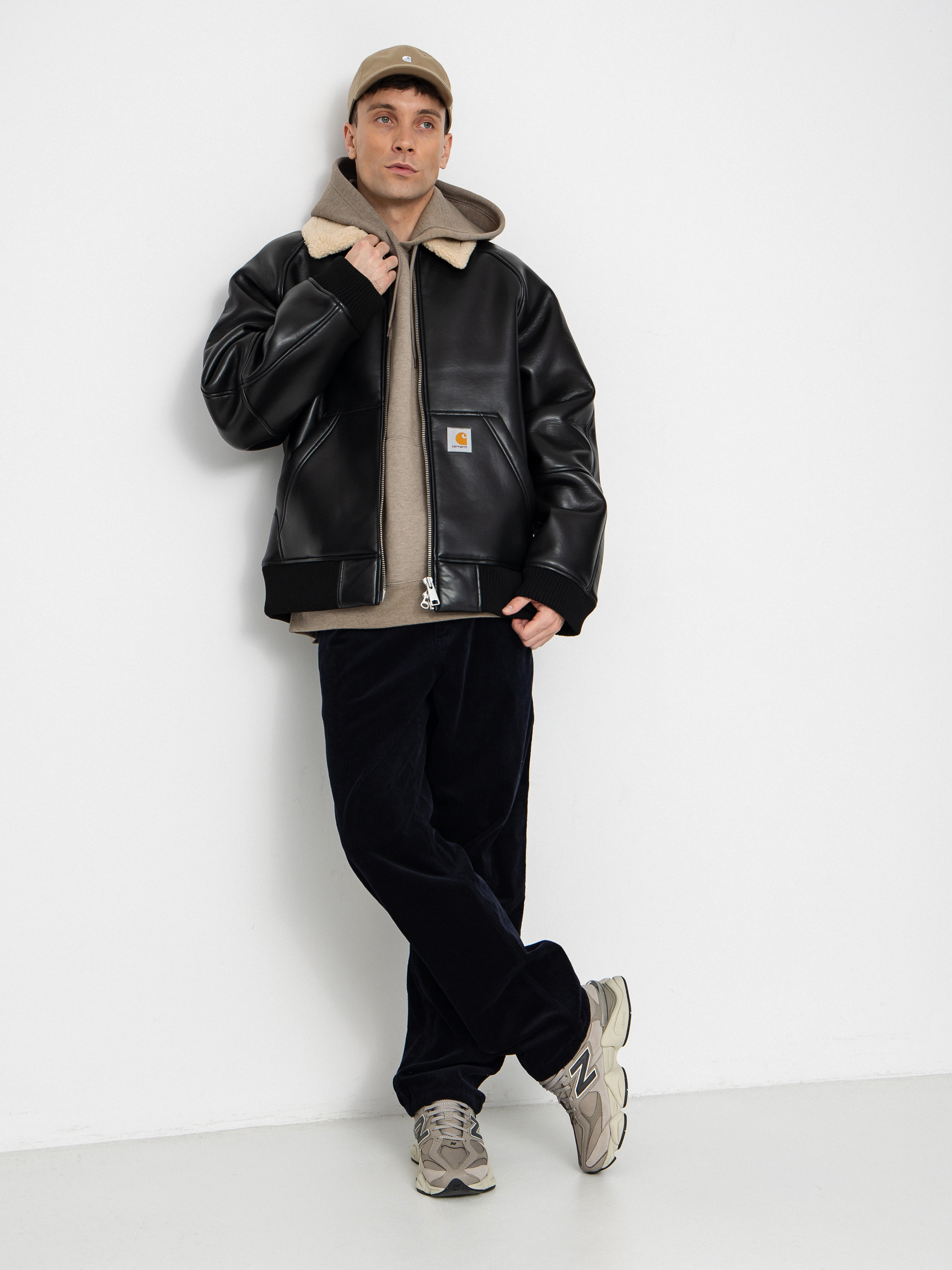 Geacă Carhartt WIP Shepton (black/natural)