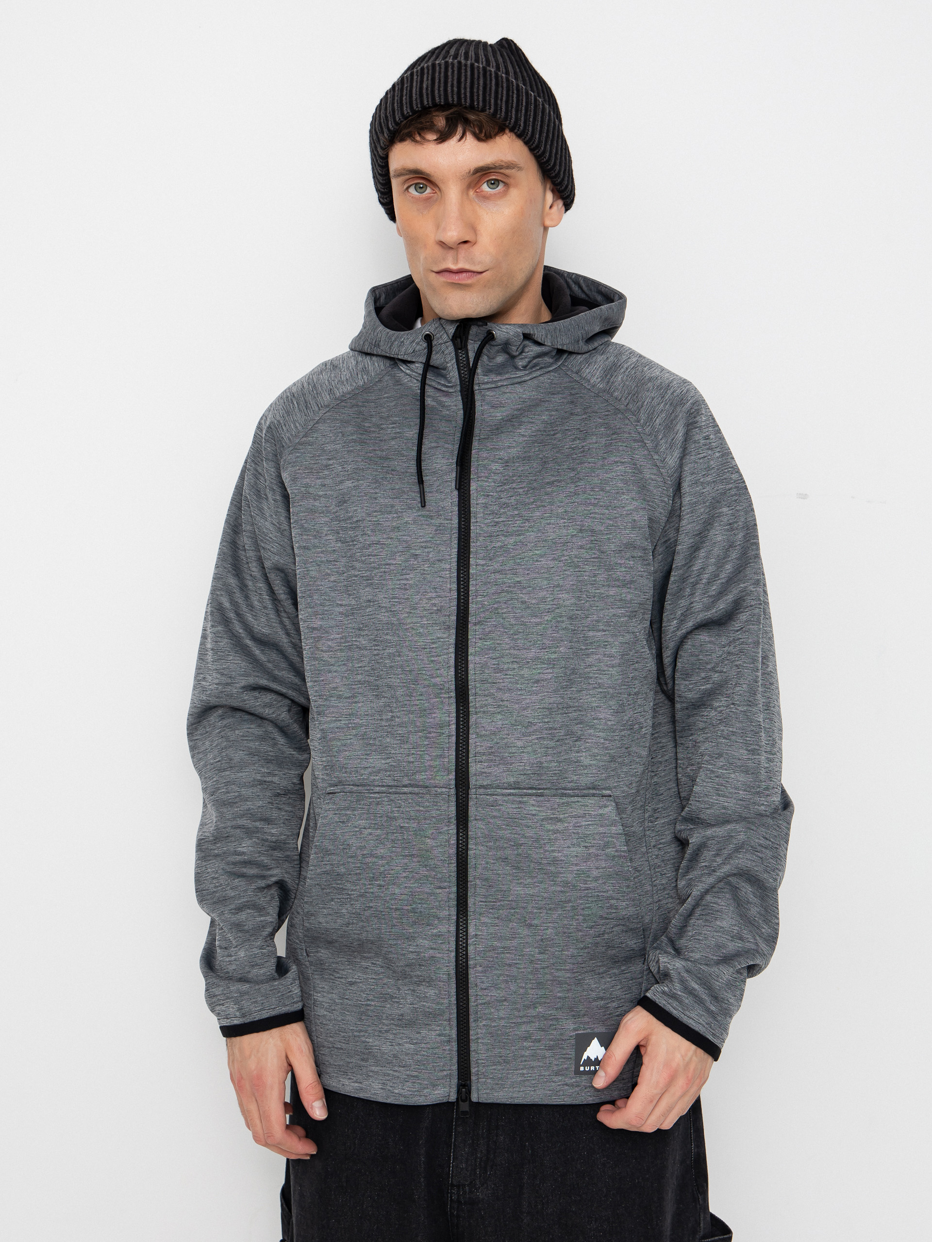 Hanorac termic Burton Crown ZHD (true black heather)