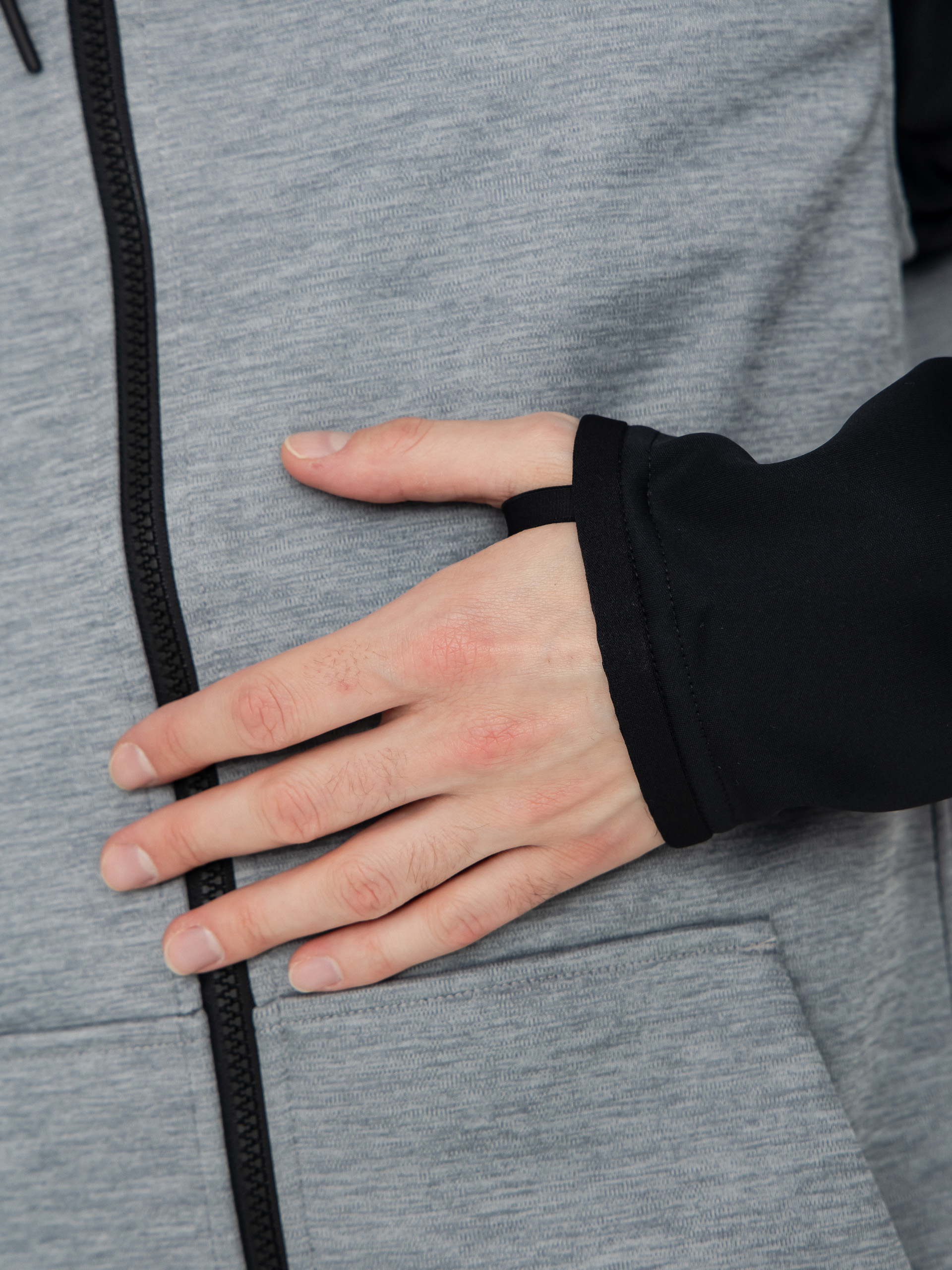 Pentru bărbați Hanorac termic Burton Crown ZHD (gray heather/true black)