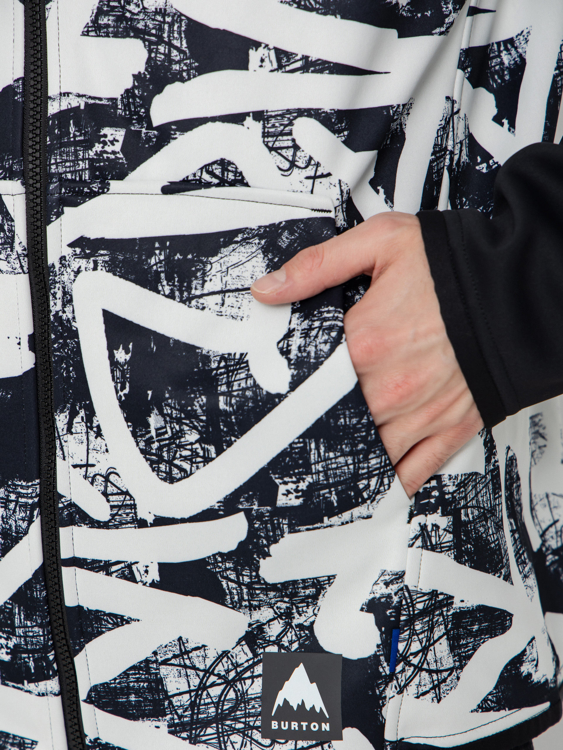 Pentru bărbați Hanorac termic Burton Crown ZHD (city streets/true black)