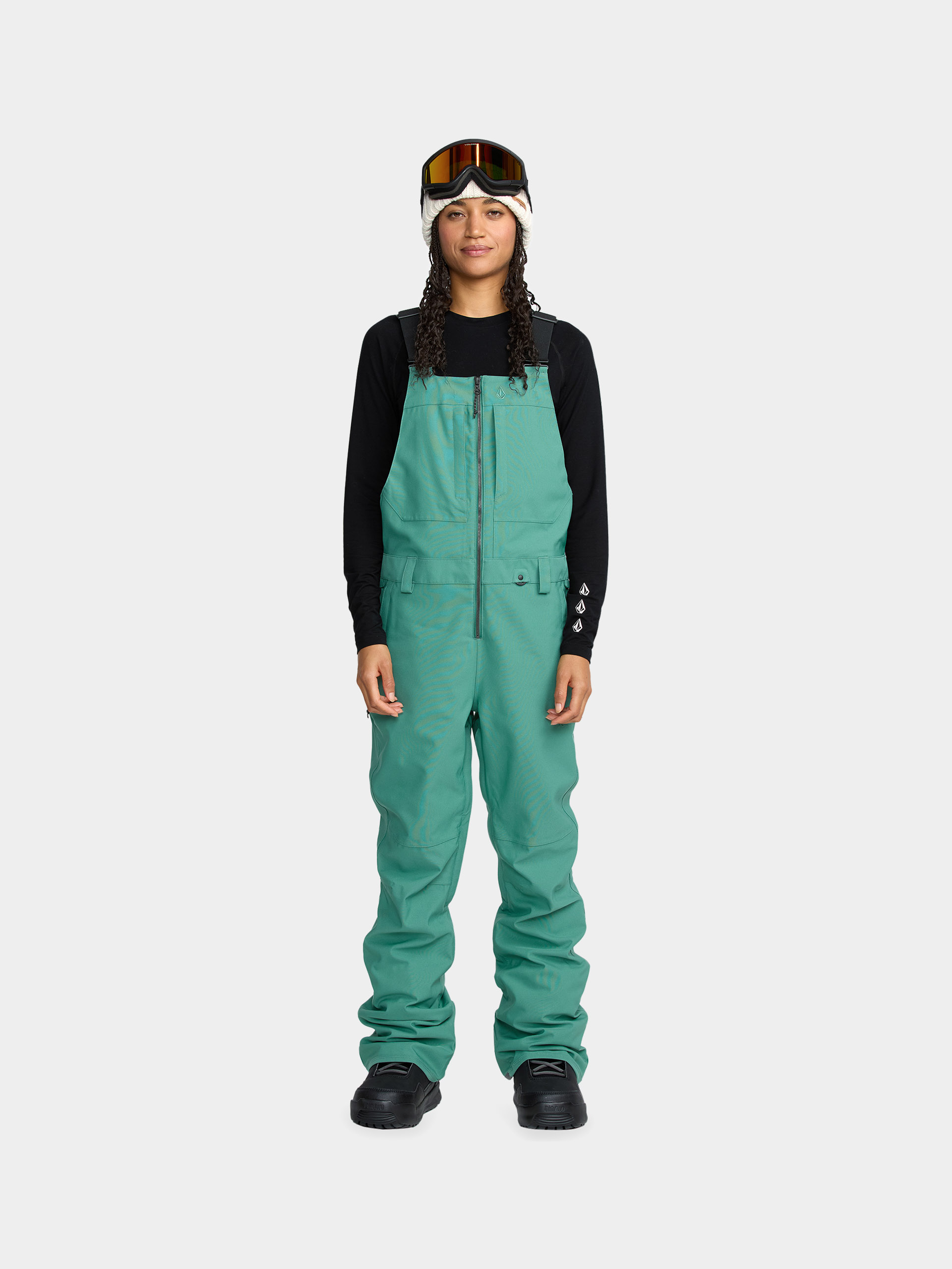 Pantaloni pentru snowboard Volcom Swift Bib Overall Wmn