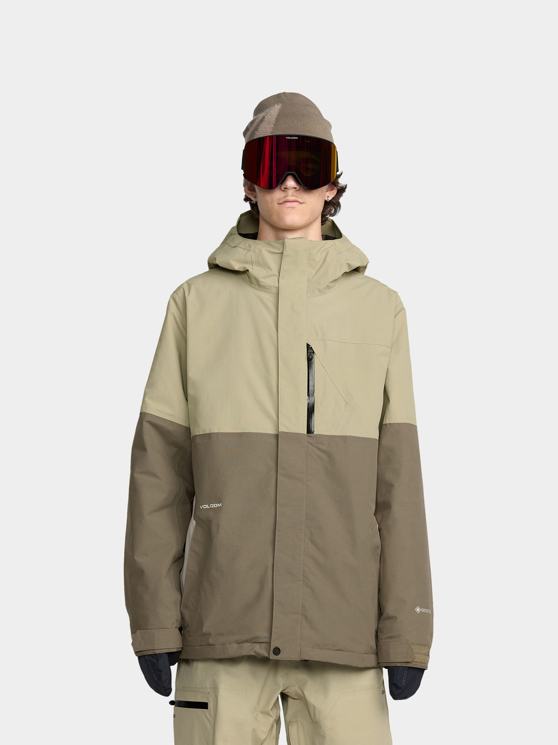 Geacă de snowboard Volcom L Gore Tex (moss green)