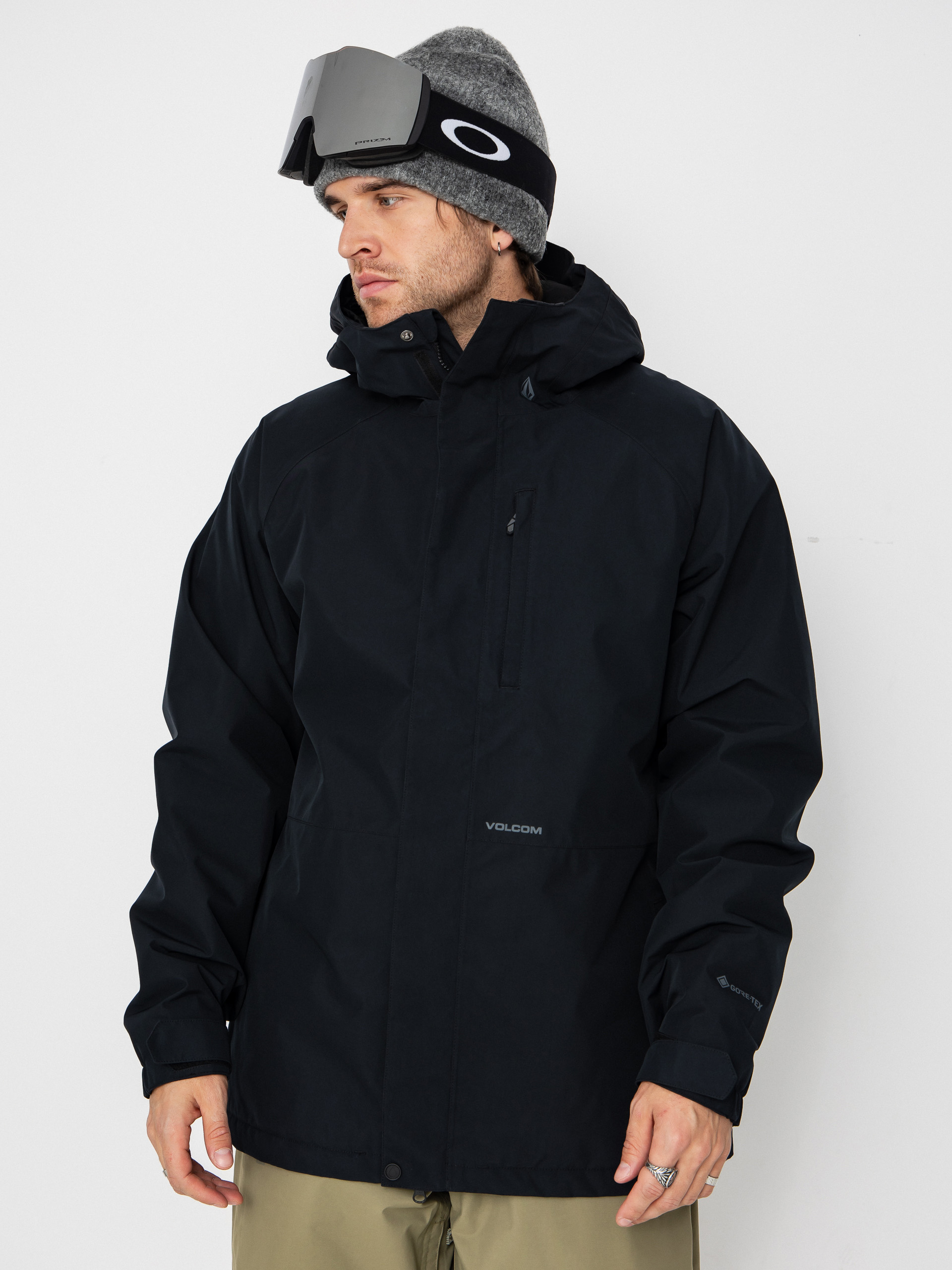 Pentru bărbați Geacă de snowboard Volcom Dua Ins Gore Tex (black)