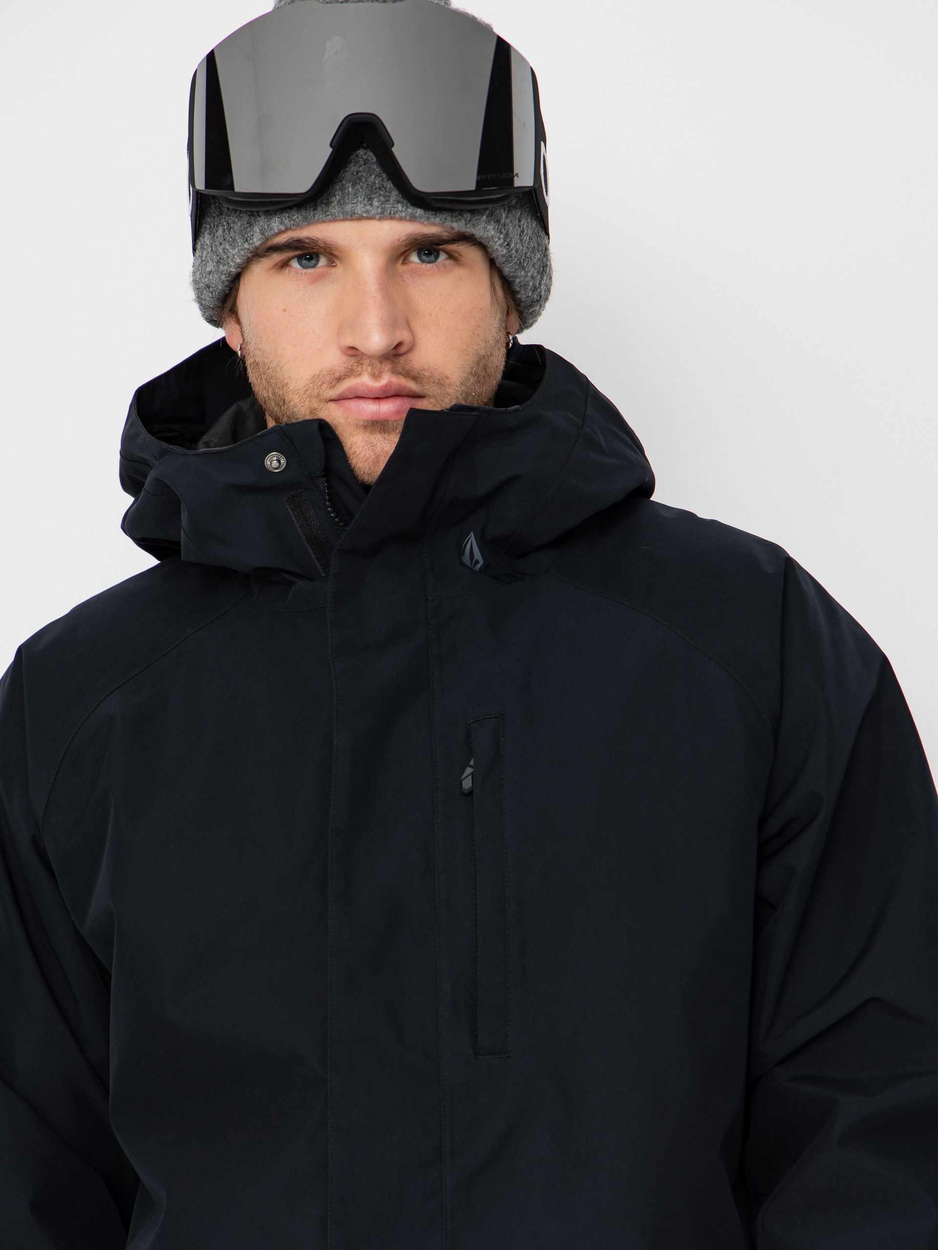 Pentru bărbați Geacă de snowboard Volcom Dua Ins Gore Tex (black)