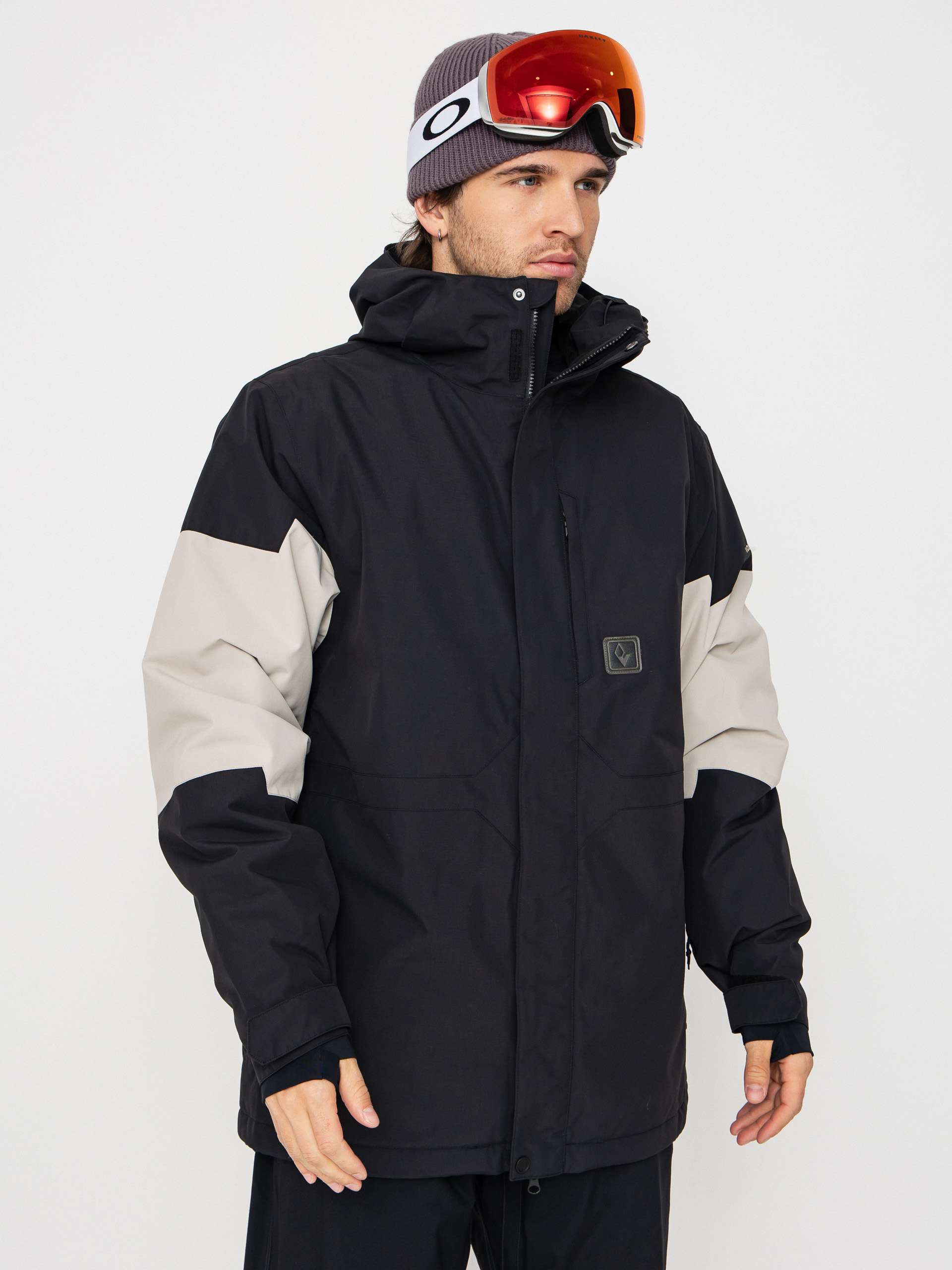 Pentru bărbați Geacă de snowboard Volcom Primry Ins (black)