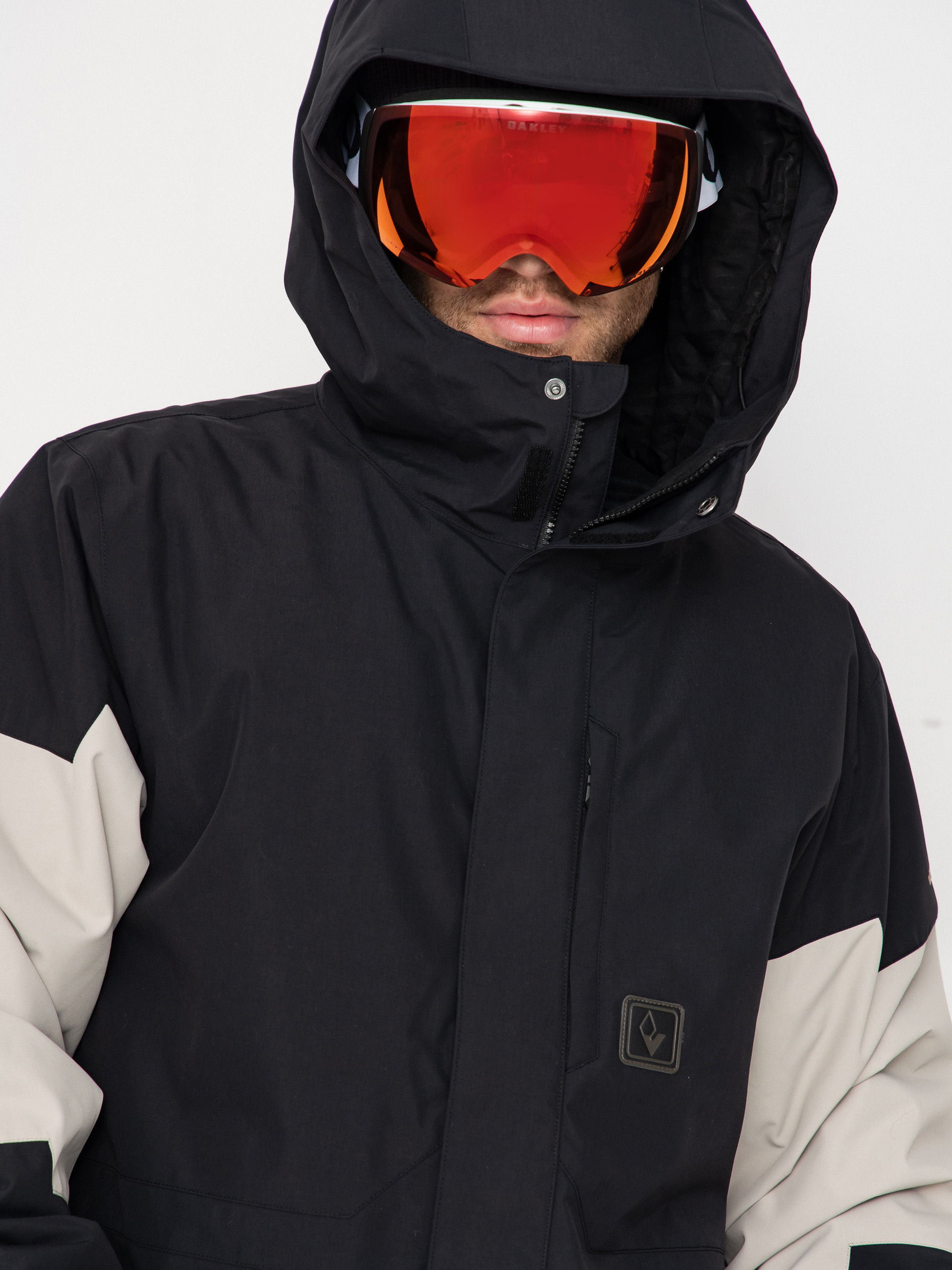 Pentru bărbați Geacă de snowboard Volcom Primry Ins (black)