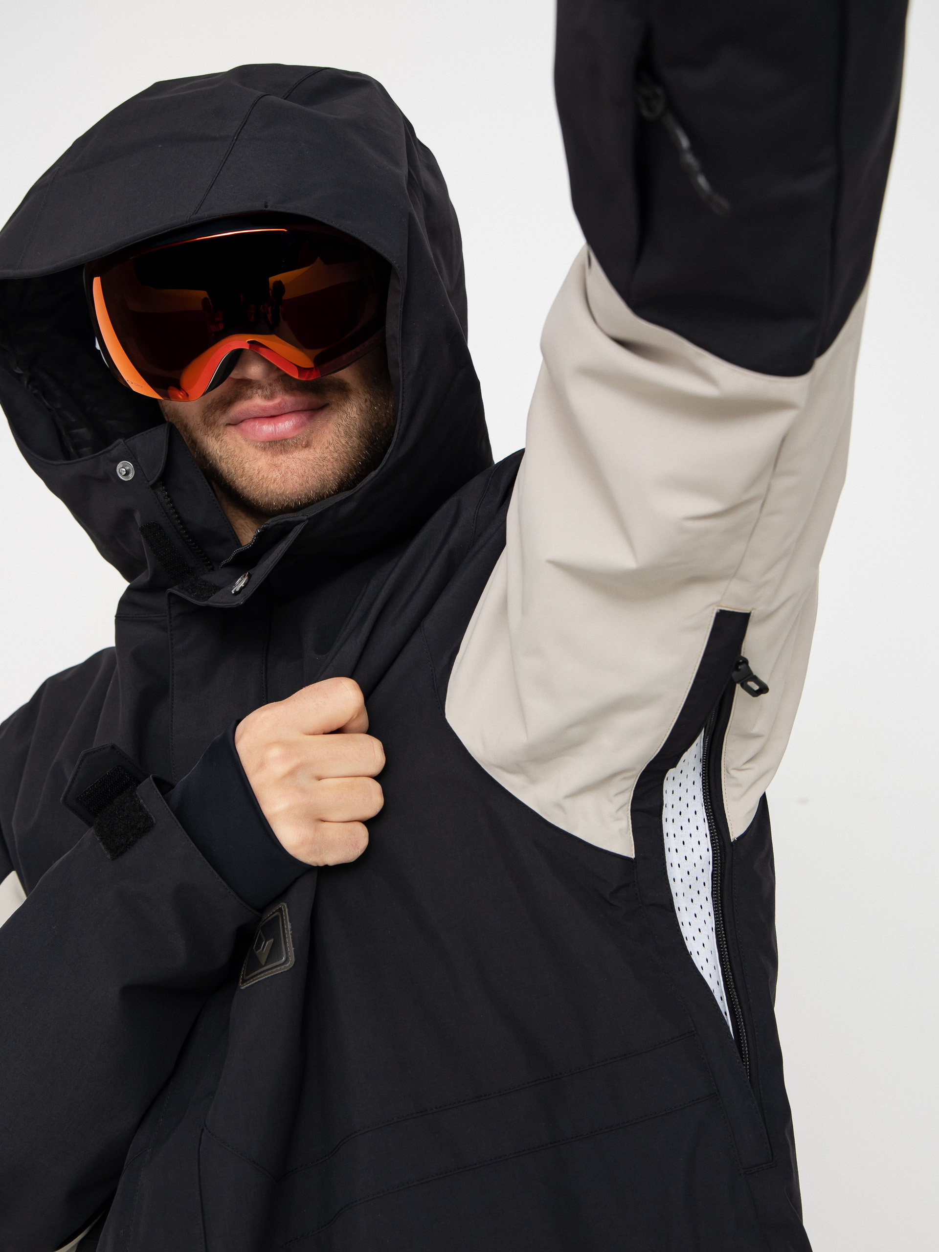 Pentru bărbați Geacă de snowboard Volcom Primry Ins (black)