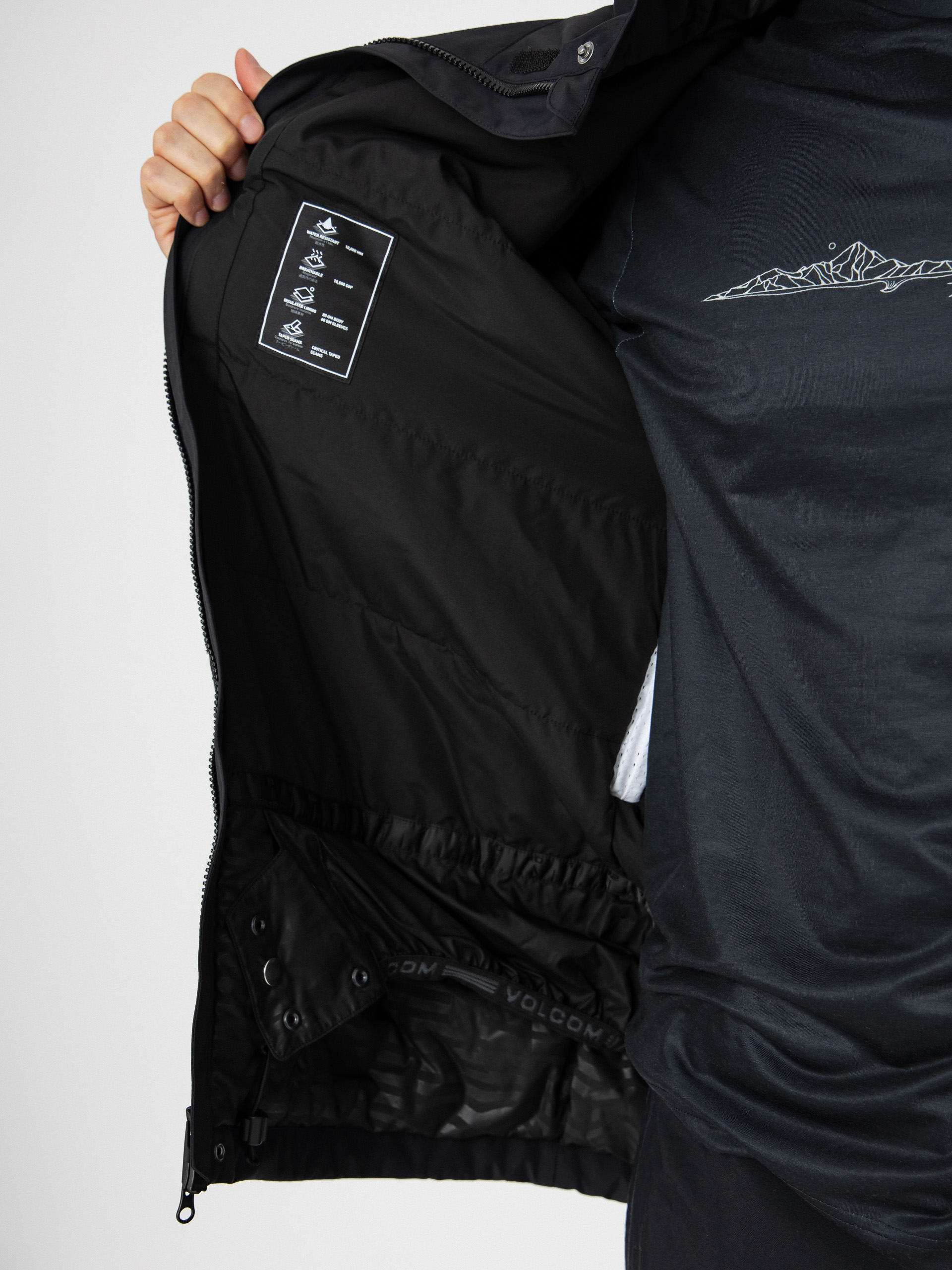 Pentru bărbați Geacă de snowboard Volcom Primry Ins (mauve)