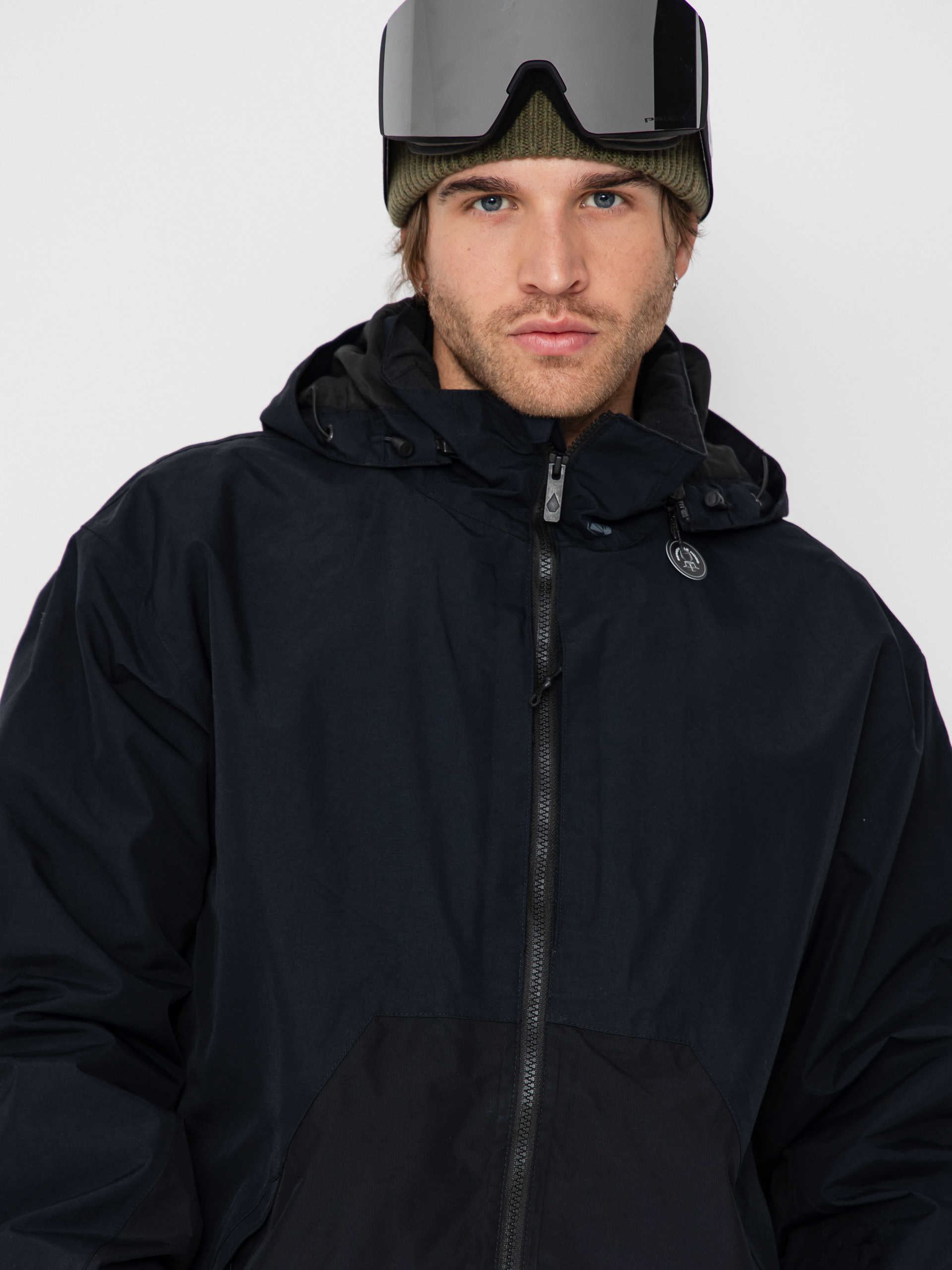 Pentru bărbați Geacă de snowboard Volcom Longo Gore Tex (black)