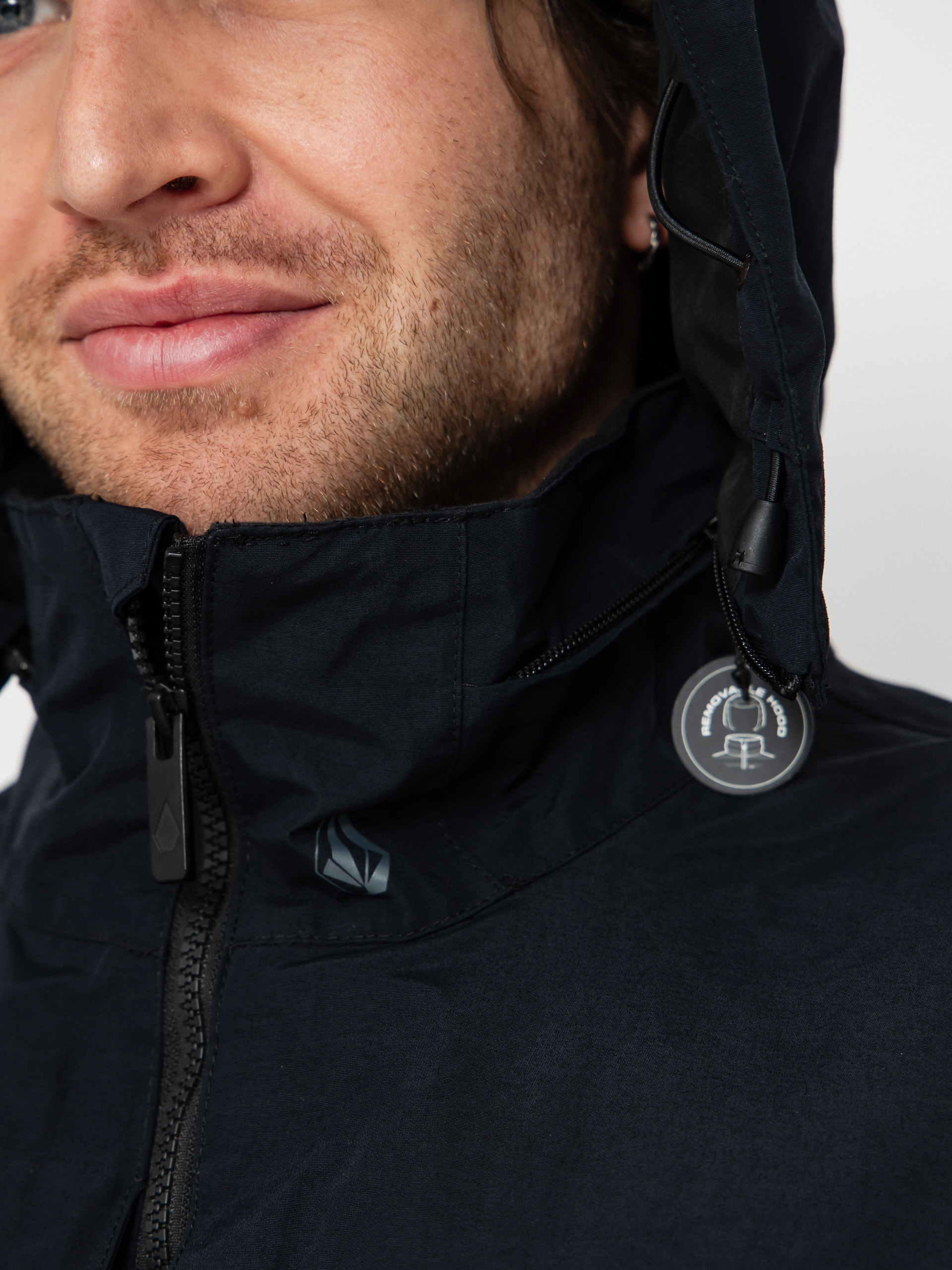 Pentru bărbați Geacă de snowboard Volcom Longo Gore Tex (black)