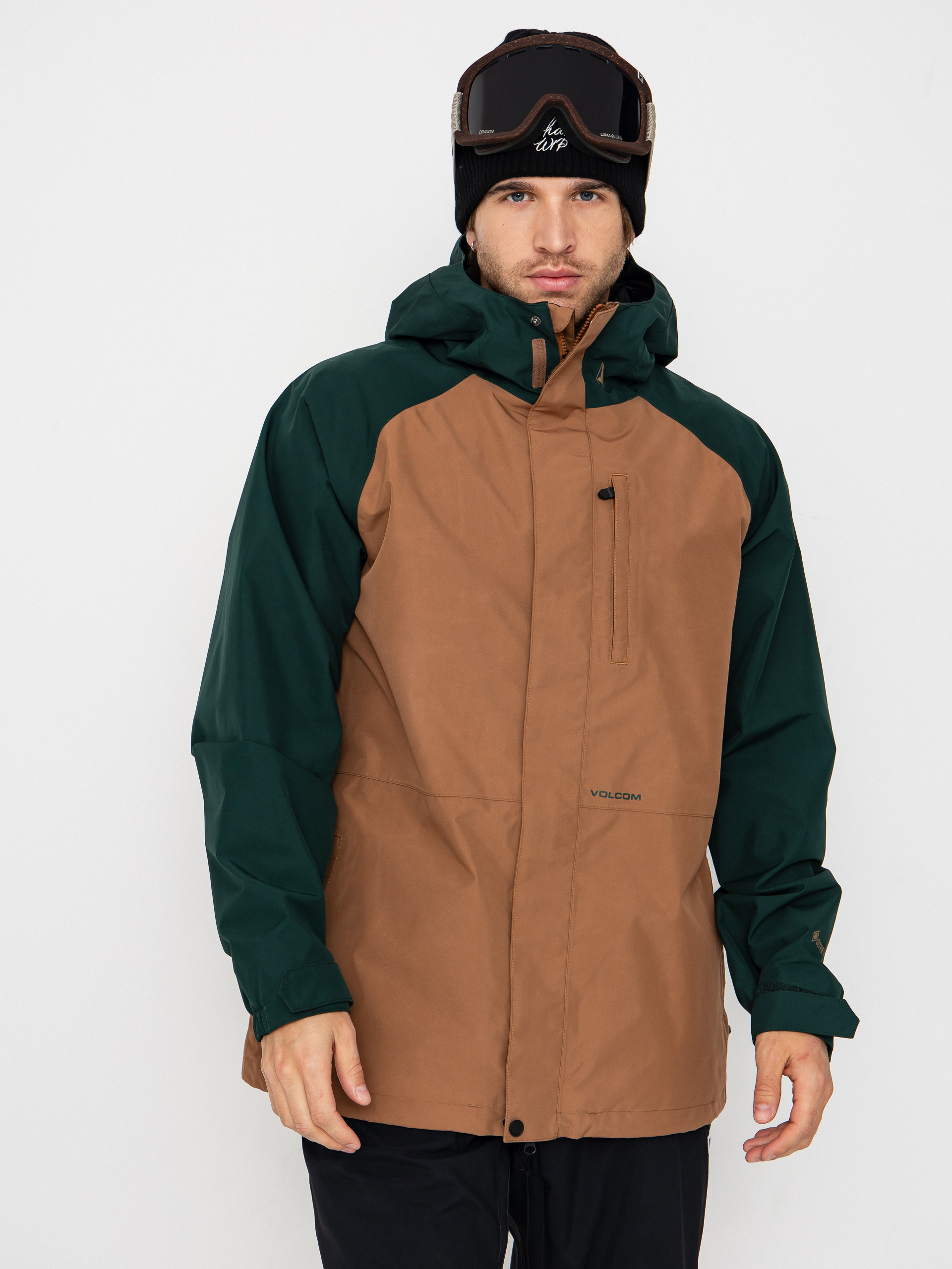 Geacă de snowboard Volcom Dua Gore Tex (terra brown)