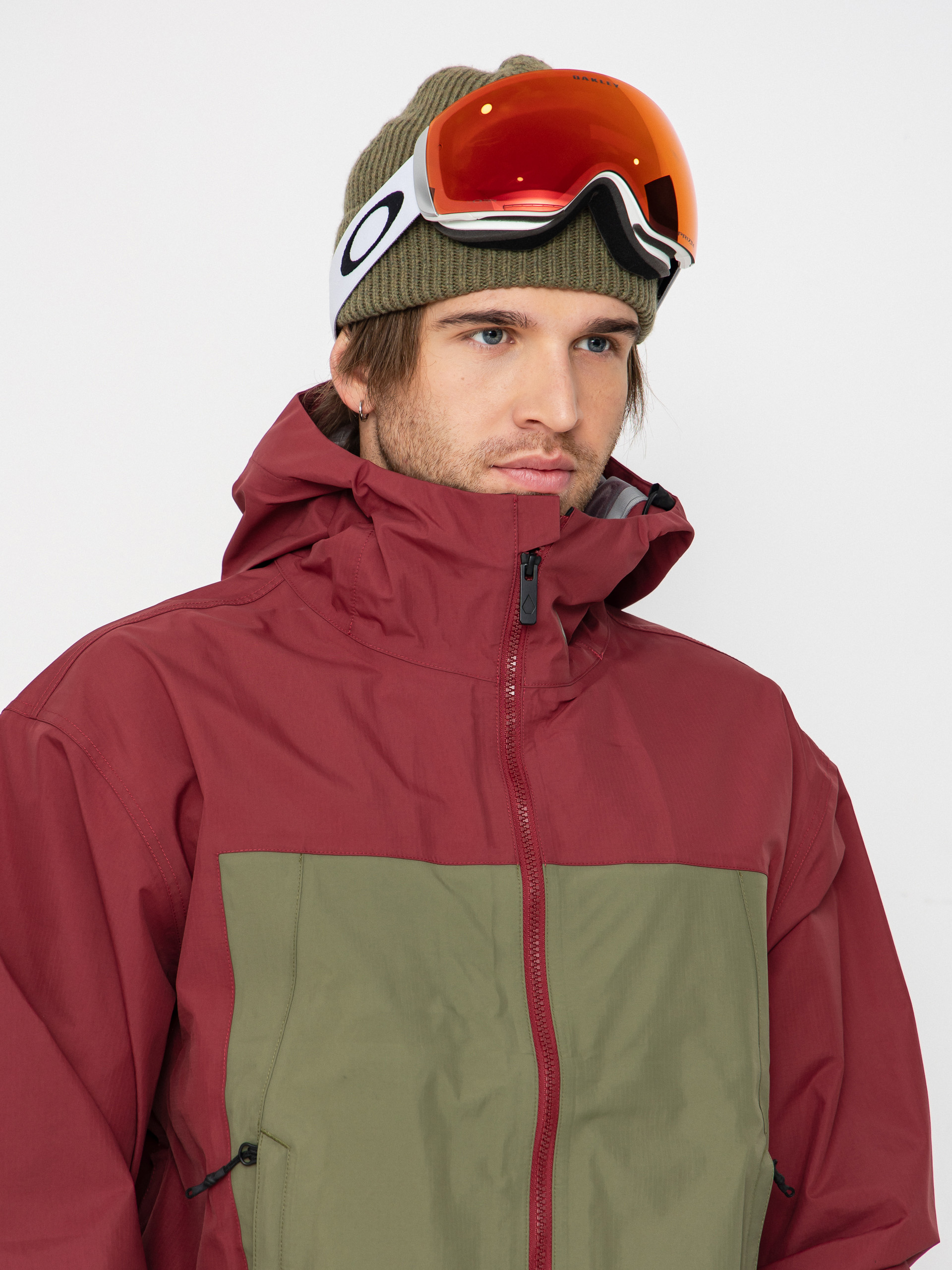 Pentru bărbați Geacă de snowboard Volcom Arthur 3L (burnt red)