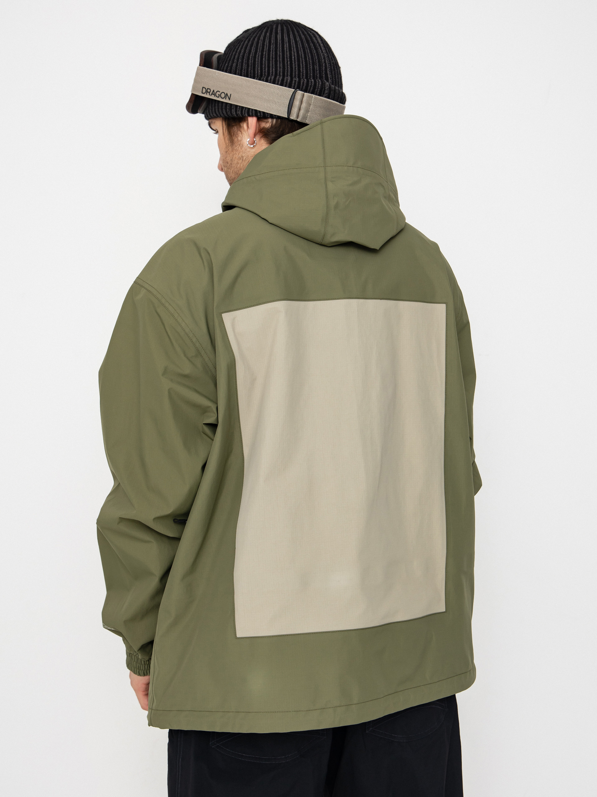 Pentru bărbați Geacă de snowboard Volcom Arthur 3L (dark olive)