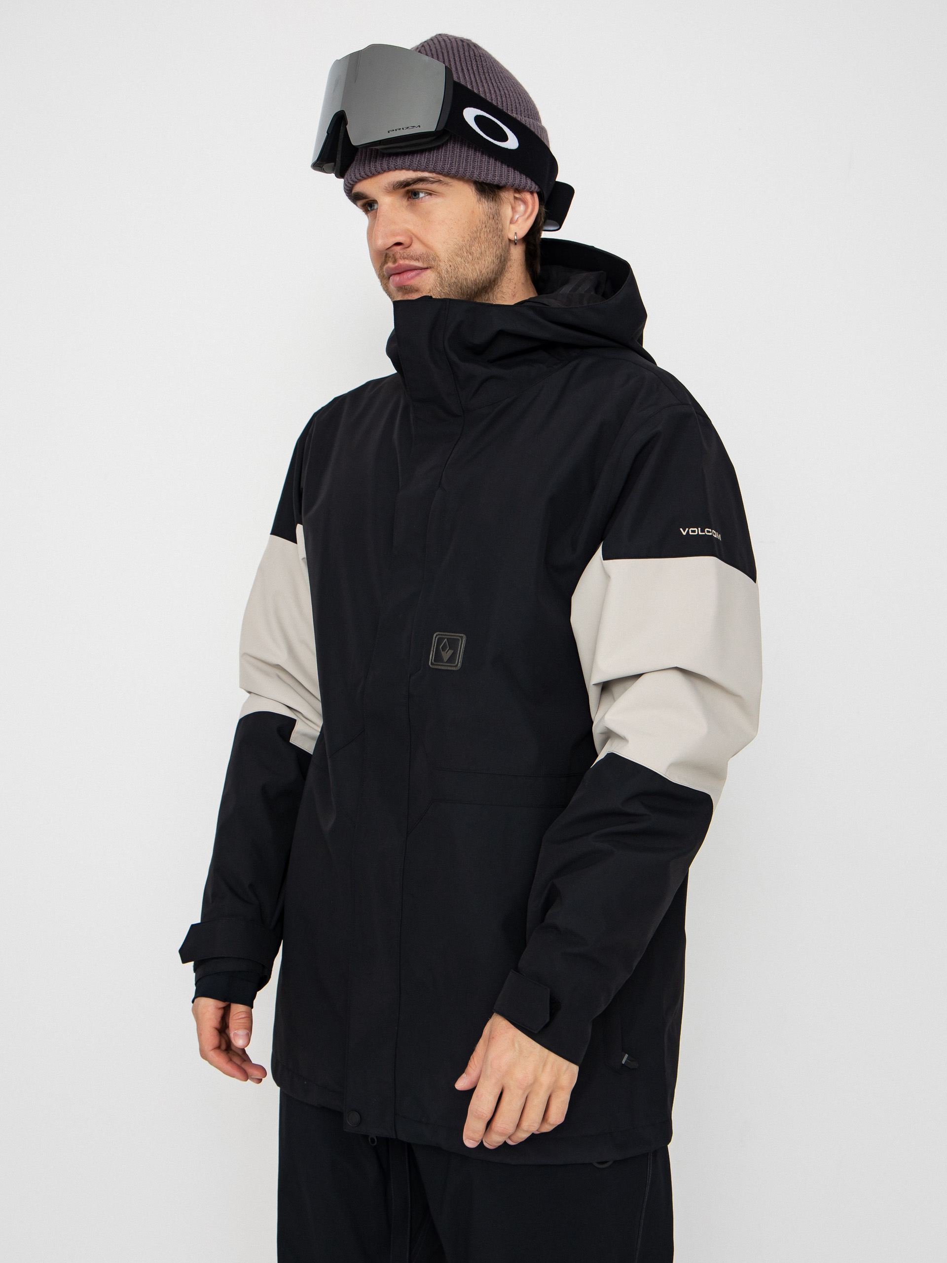 Pentru bărbați Geacă de snowboard Volcom Primry (black)