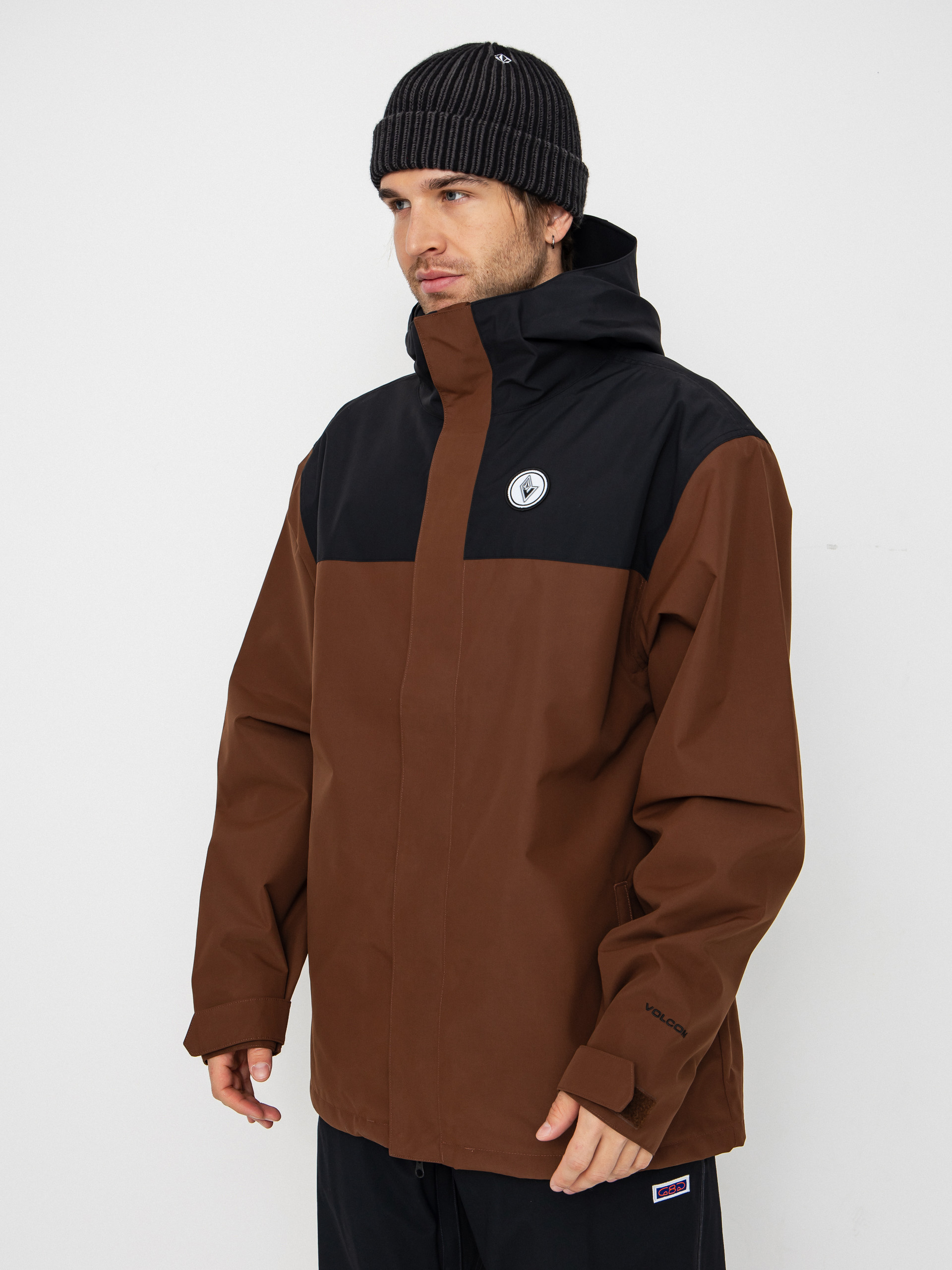 Pentru bărbați Geacă de snowboard Volcom Buckthreeeighty (brown)