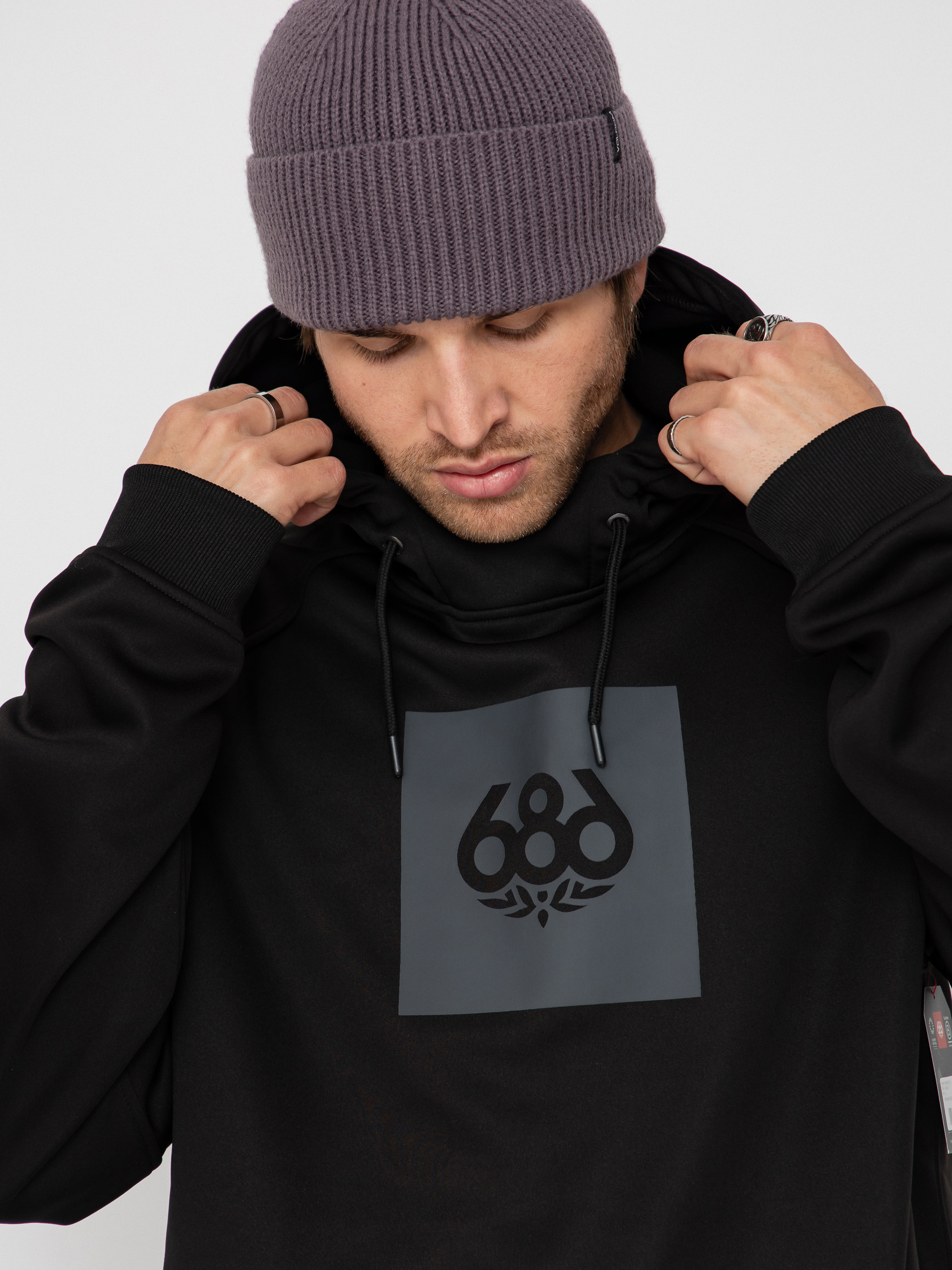 Pentru bărbați Hanorac termic 686 Bonded Fleece HD (black)