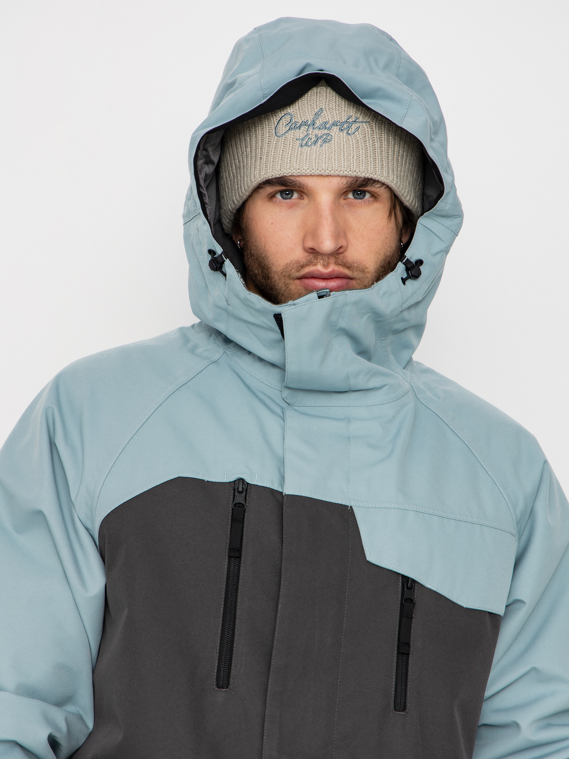 Pentru bărbați Geacă de snowboard 686 Geo Insulated (dusty marine colorblock)