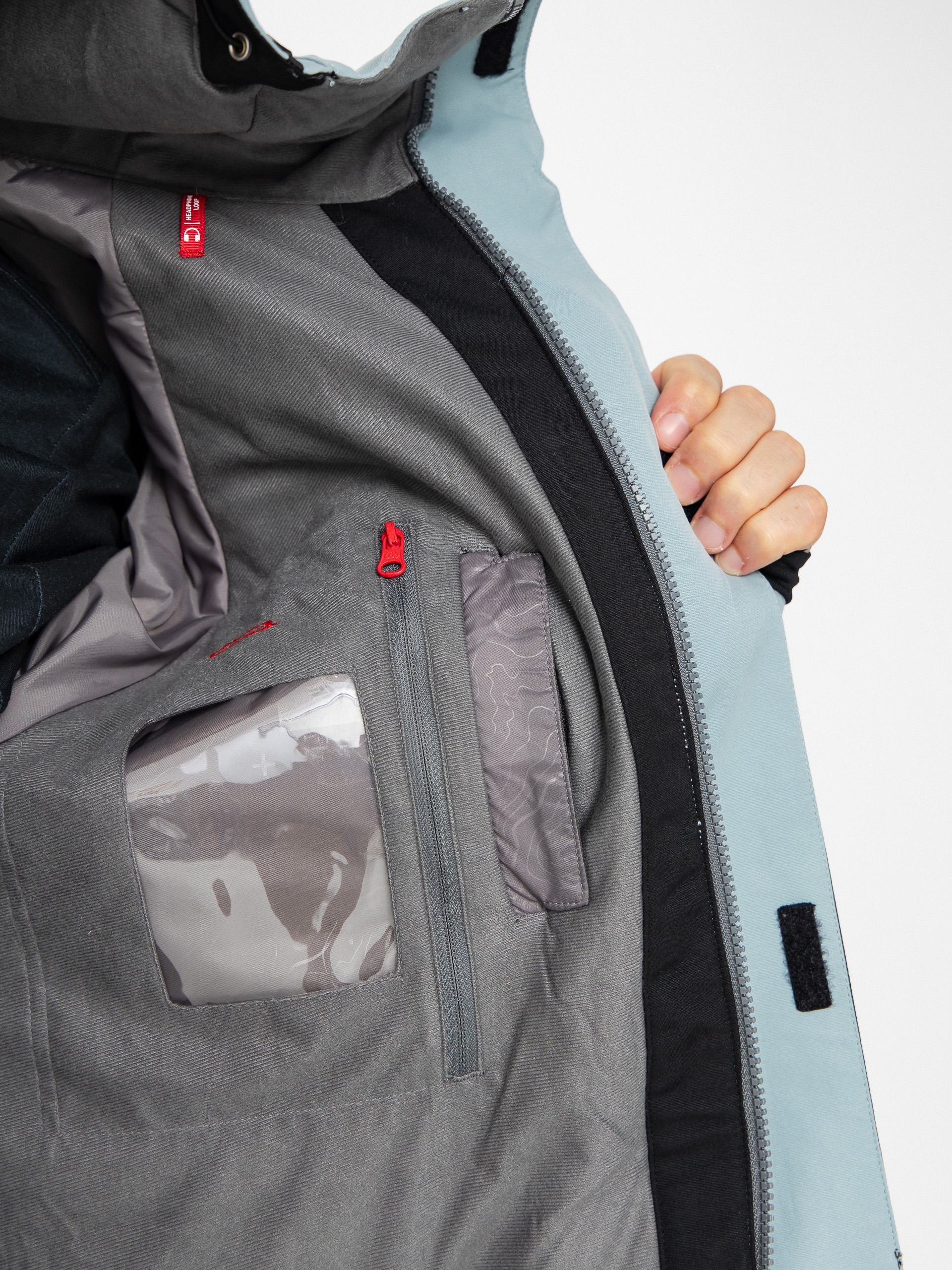 Pentru bărbați Geacă de snowboard 686 Geo Insulated (dusty marine colorblock)