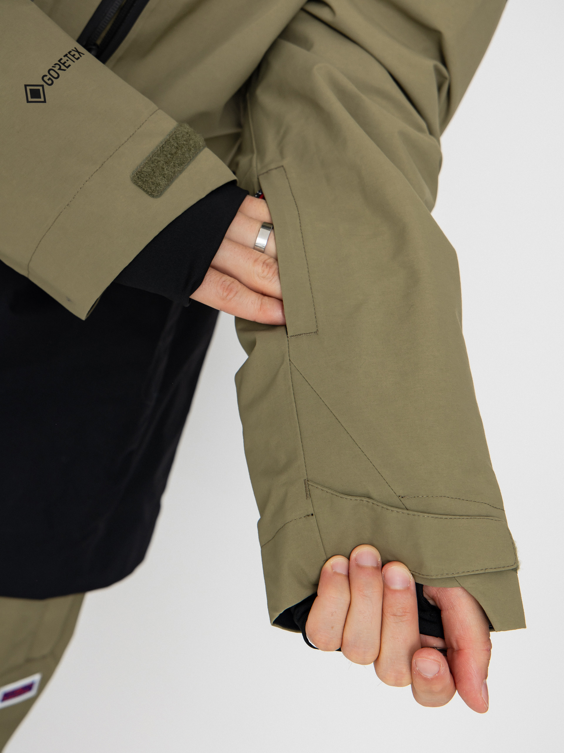 Pentru bărbați Geacă de snowboard 686 Gore-TeX GT Thermagraph (sage colorblock)