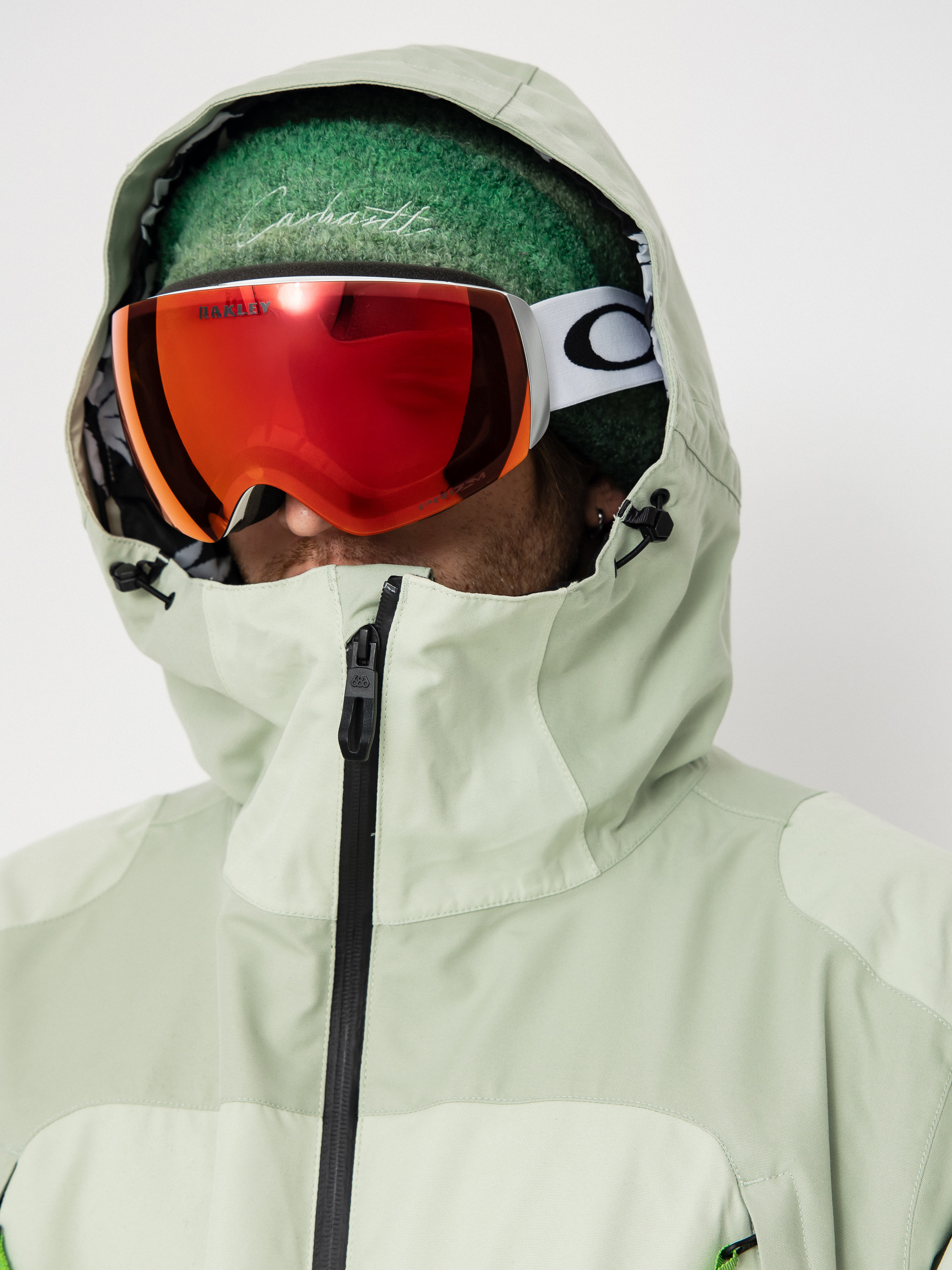 Pentru bărbați Geacă de snowboard 686 X Huf Double H (huf green colorblock)