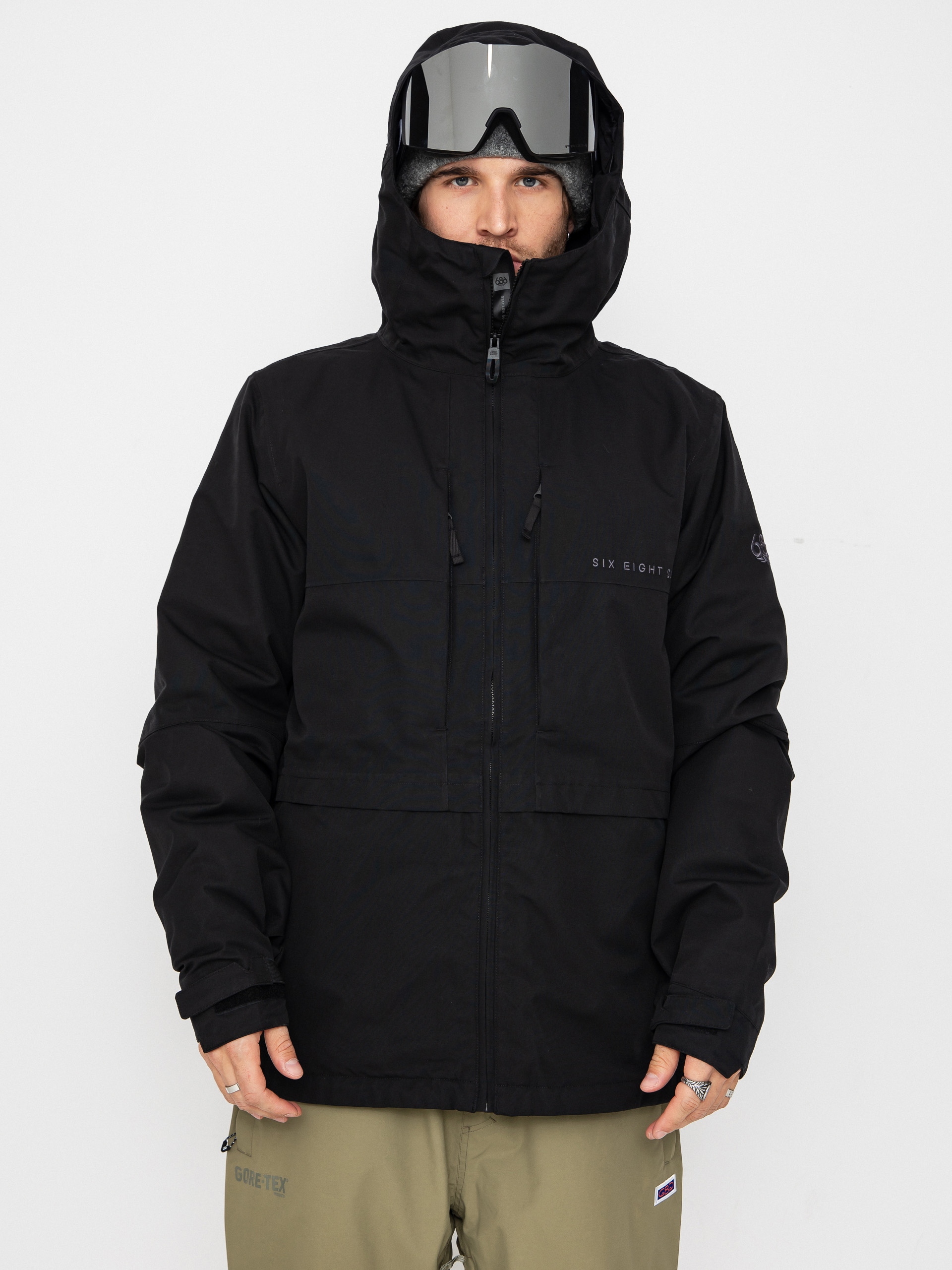 Pentru bărbați Geacă de snowboard 686 Smarty 3 In 1 Form (black)