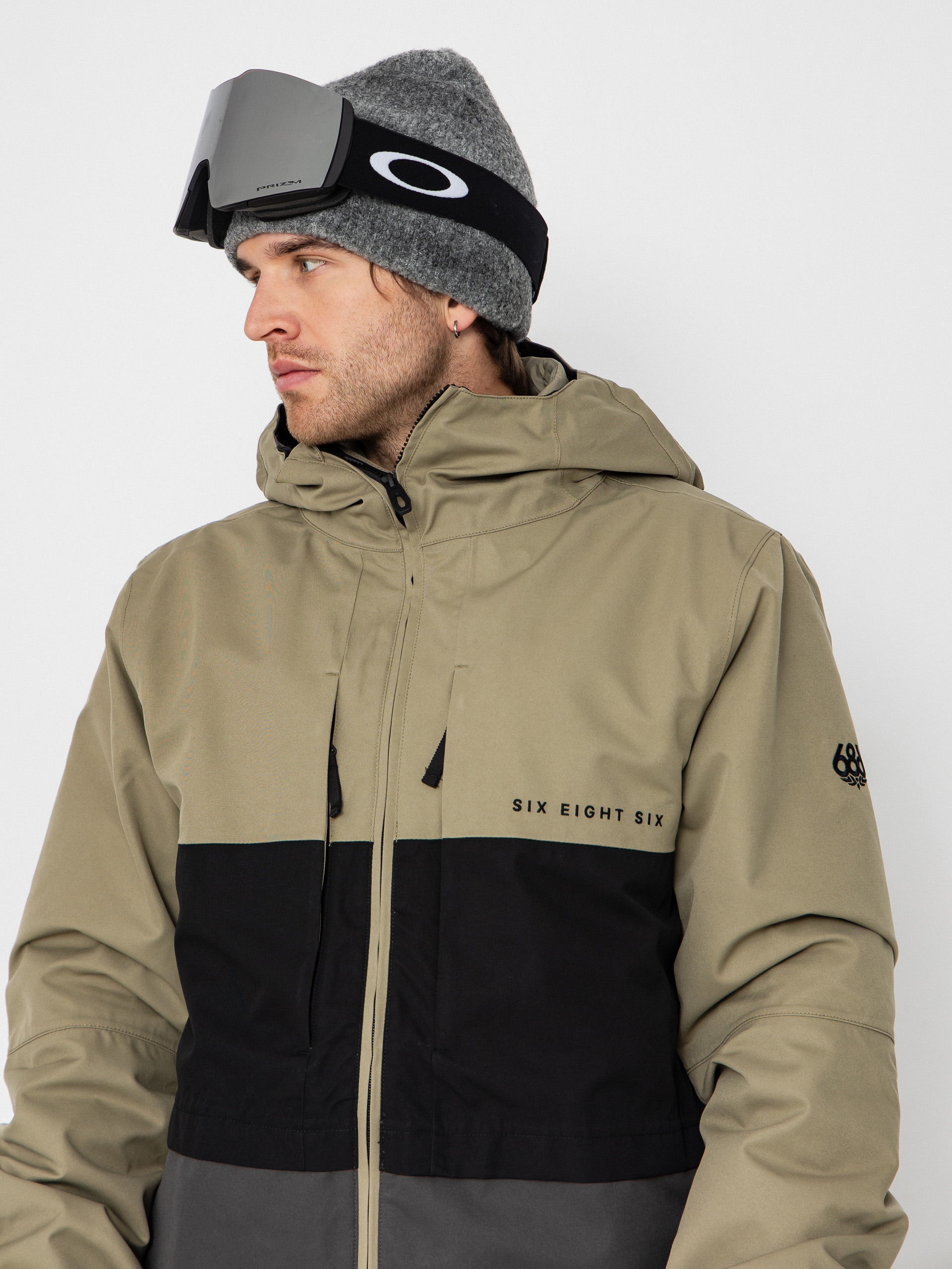 Pentru bărbați Geacă de snowboard 686 Smarty 3 In 1 Form (sage colorblock)