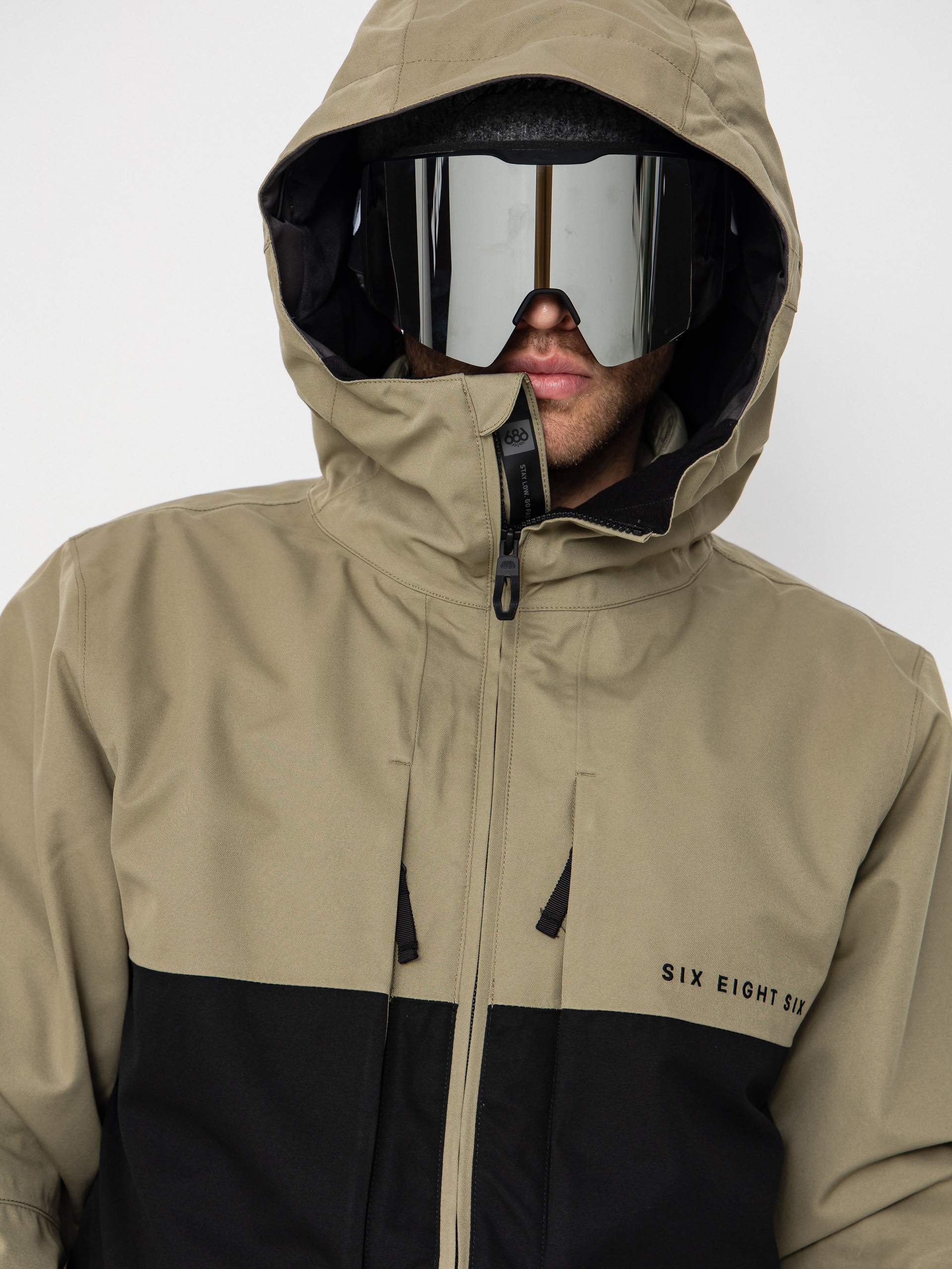 Pentru bărbați Geacă de snowboard 686 Smarty 3 In 1 Form (sage colorblock)