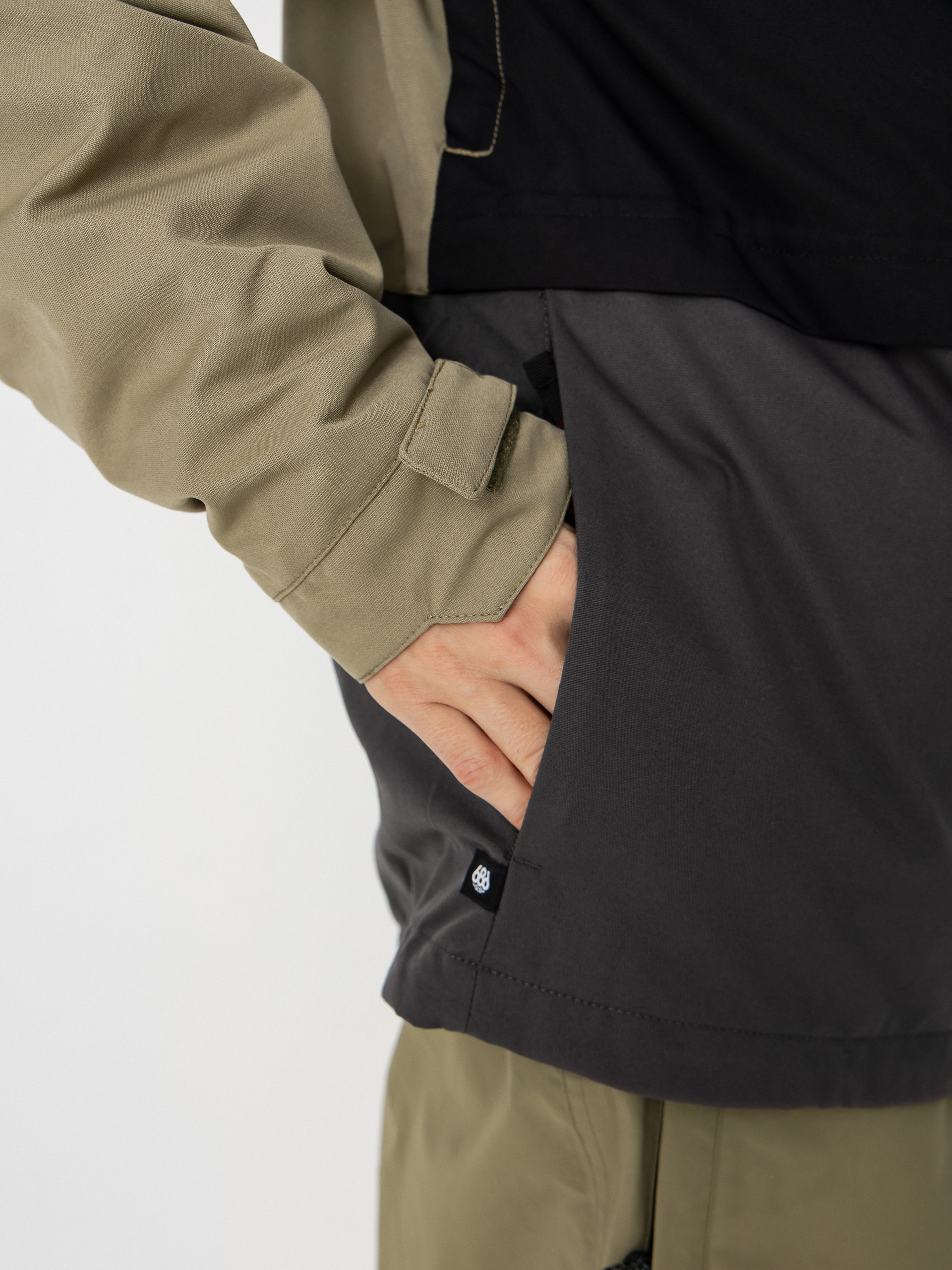 Pentru bărbați Geacă de snowboard 686 Smarty 3 In 1 Form (sage colorblock)