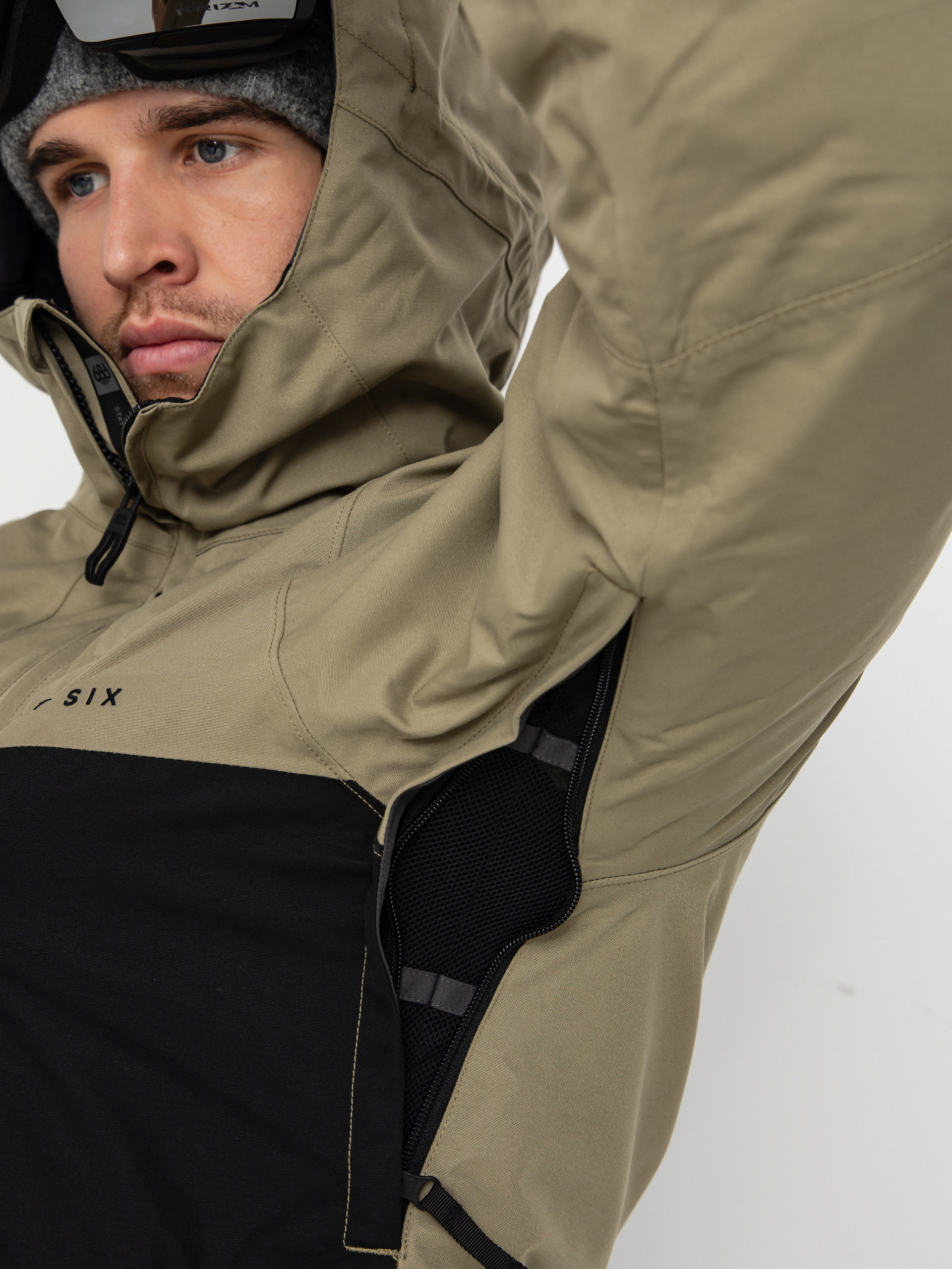 Pentru bărbați Geacă de snowboard 686 Smarty 3 In 1 Form (sage colorblock)