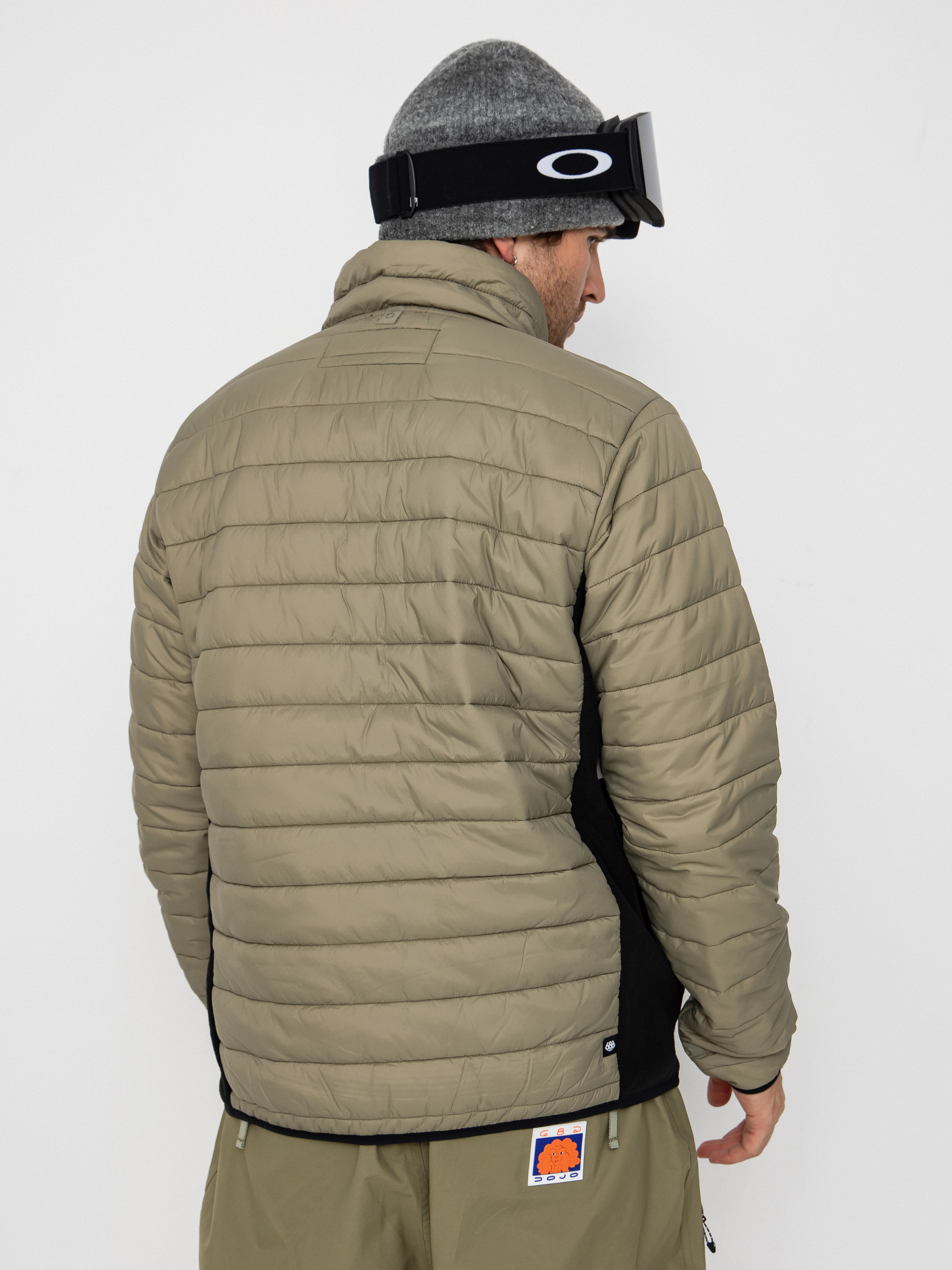 Pentru bărbați Geacă de snowboard 686 Smarty 3 In 1 Form (sage colorblock)