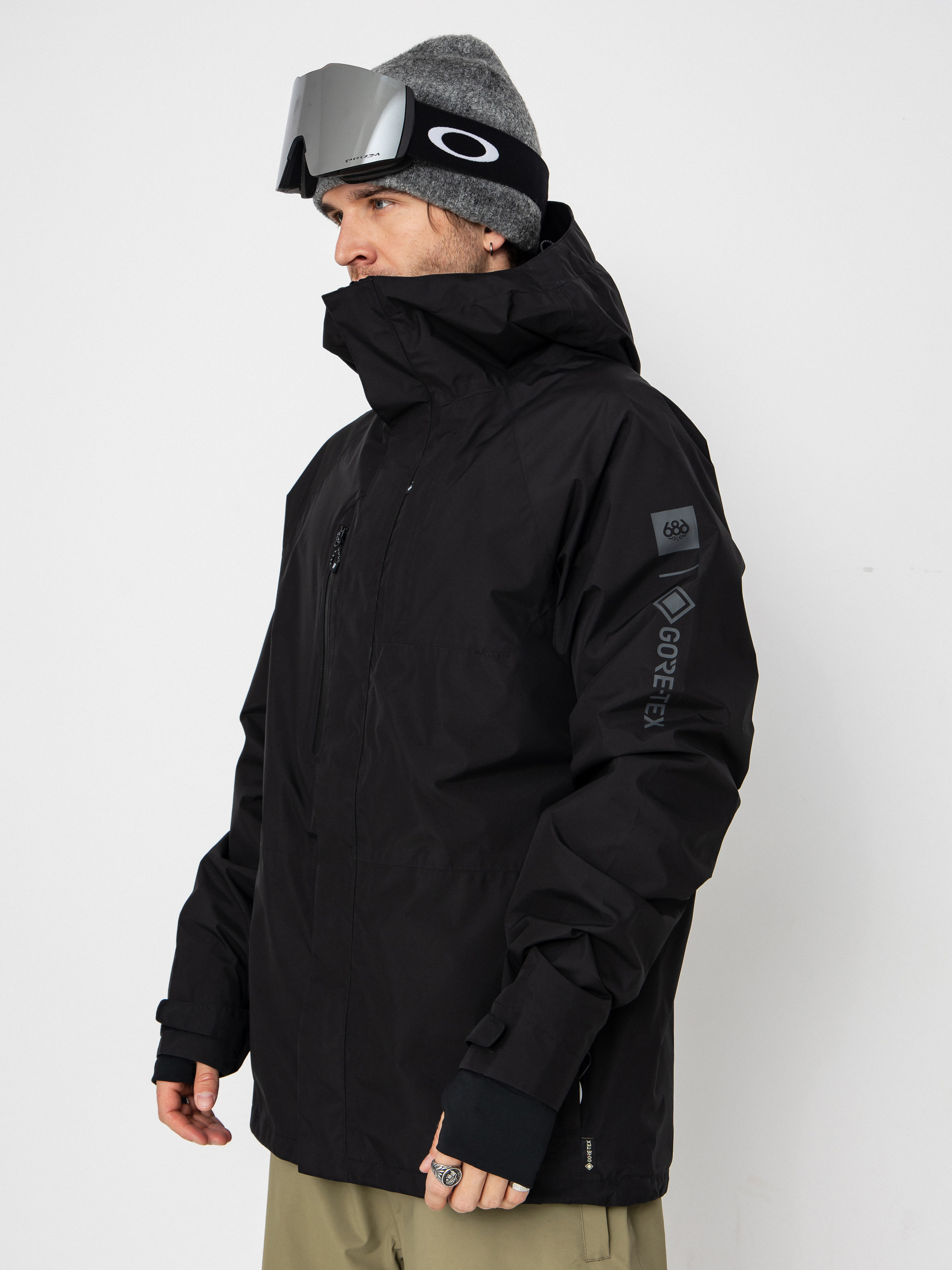 Pentru bărbați Geacă de snowboard 686 Gore-TeX Core (black)