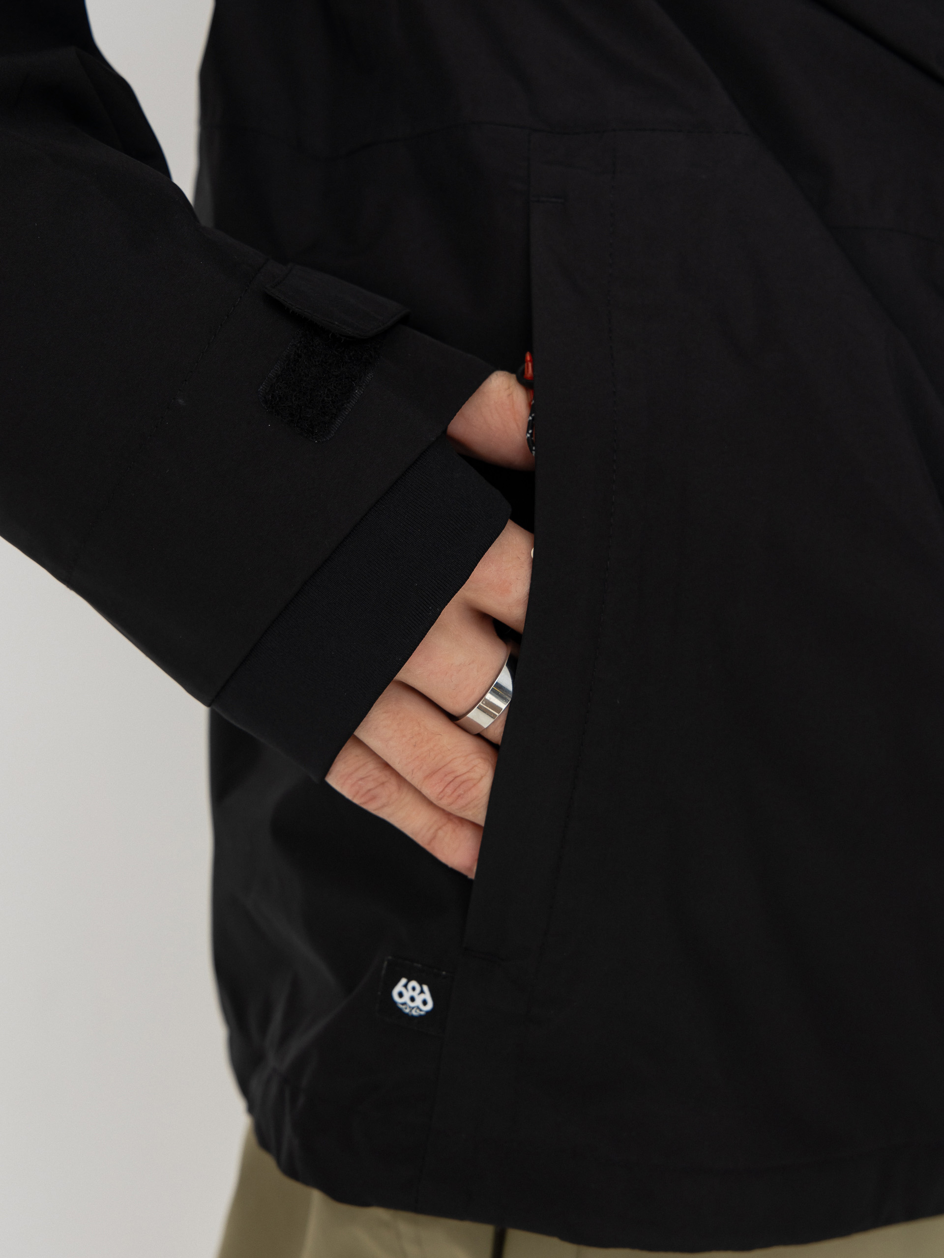 Pentru bărbați Geacă de snowboard 686 Gore-TeX Core (black)