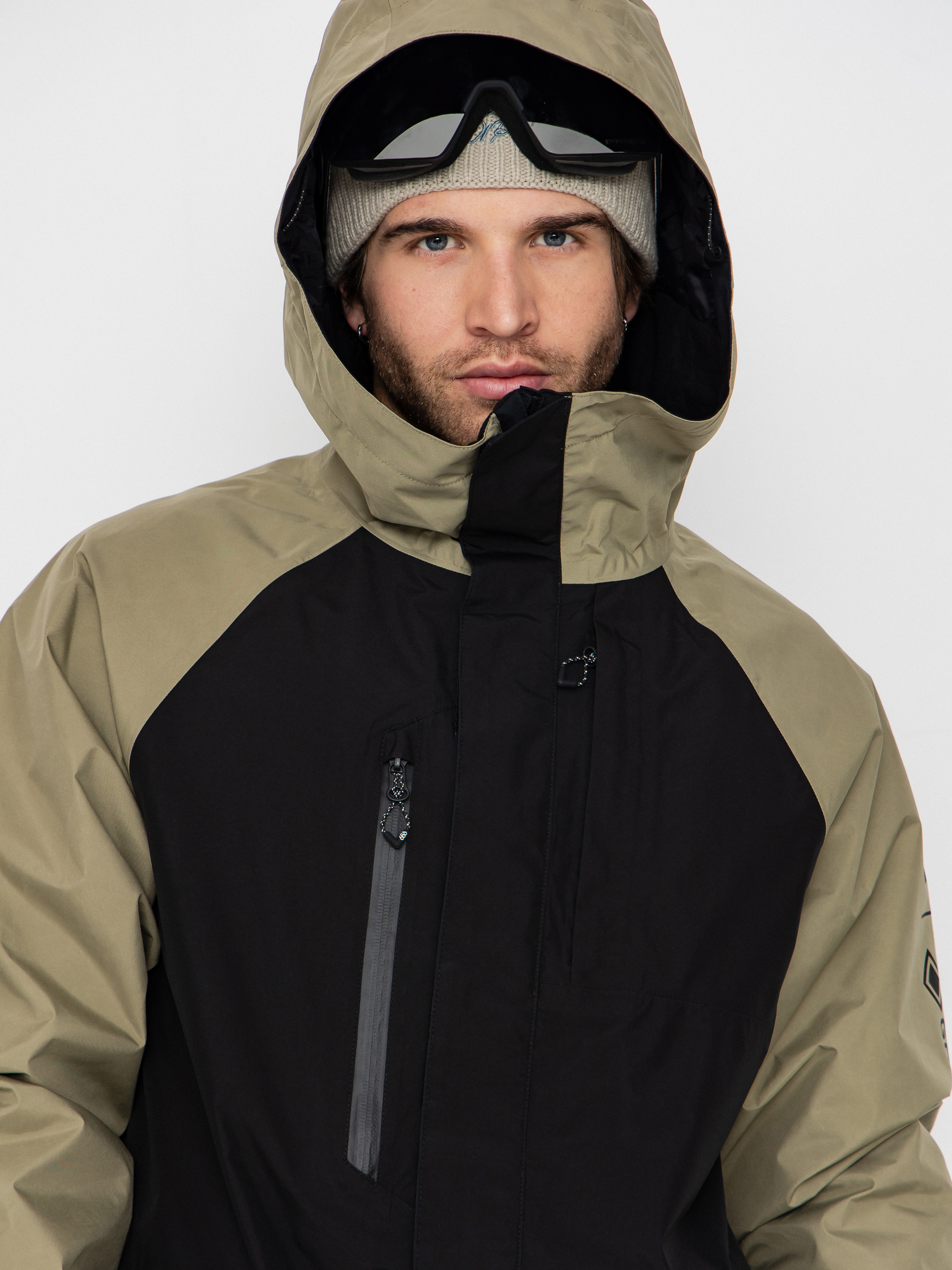 Pentru bărbați Geacă de snowboard 686 Gore-TeX Core (sage colorblock)