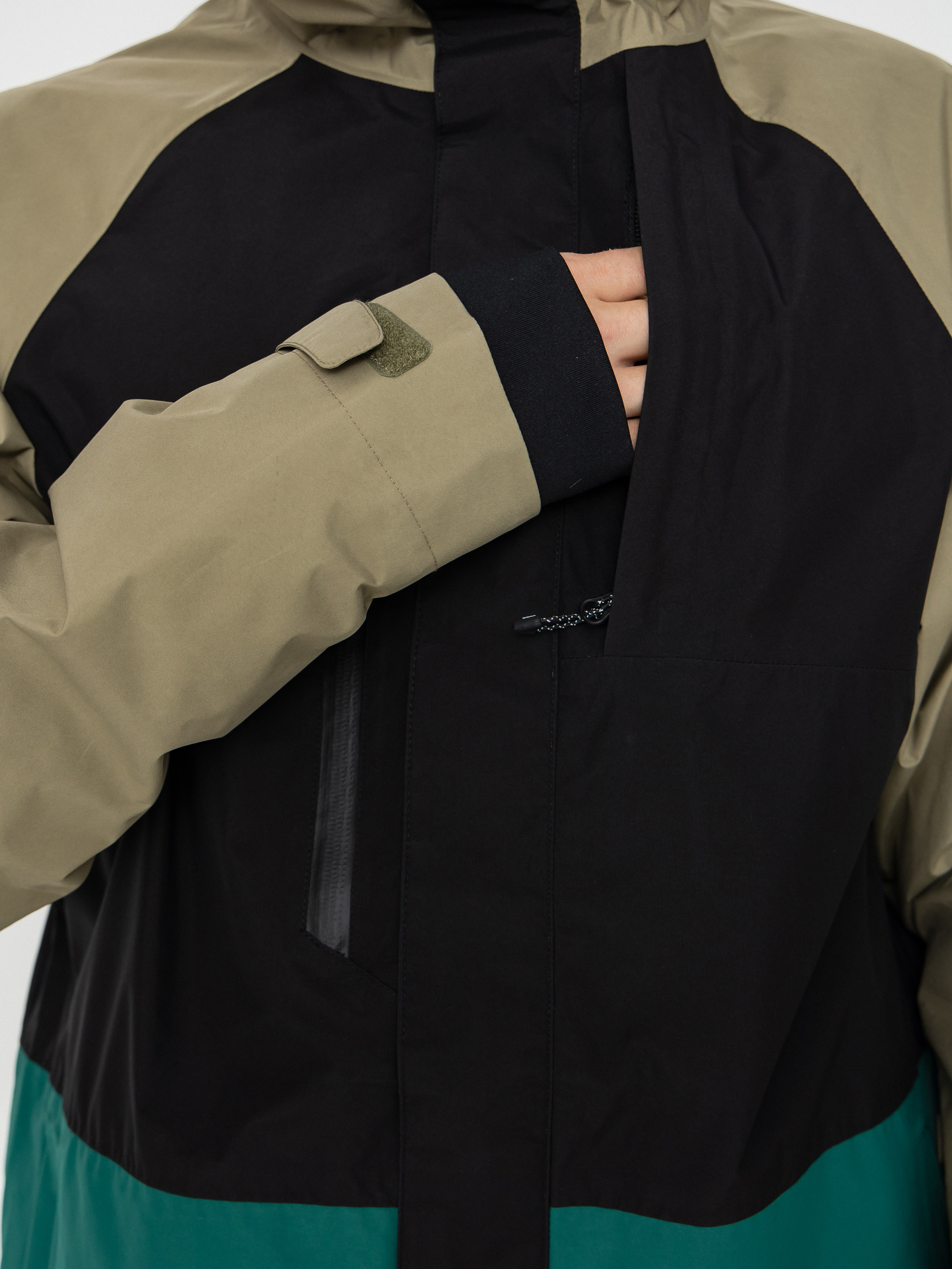 Pentru bărbați Geacă de snowboard 686 Gore-TeX Core (sage colorblock)