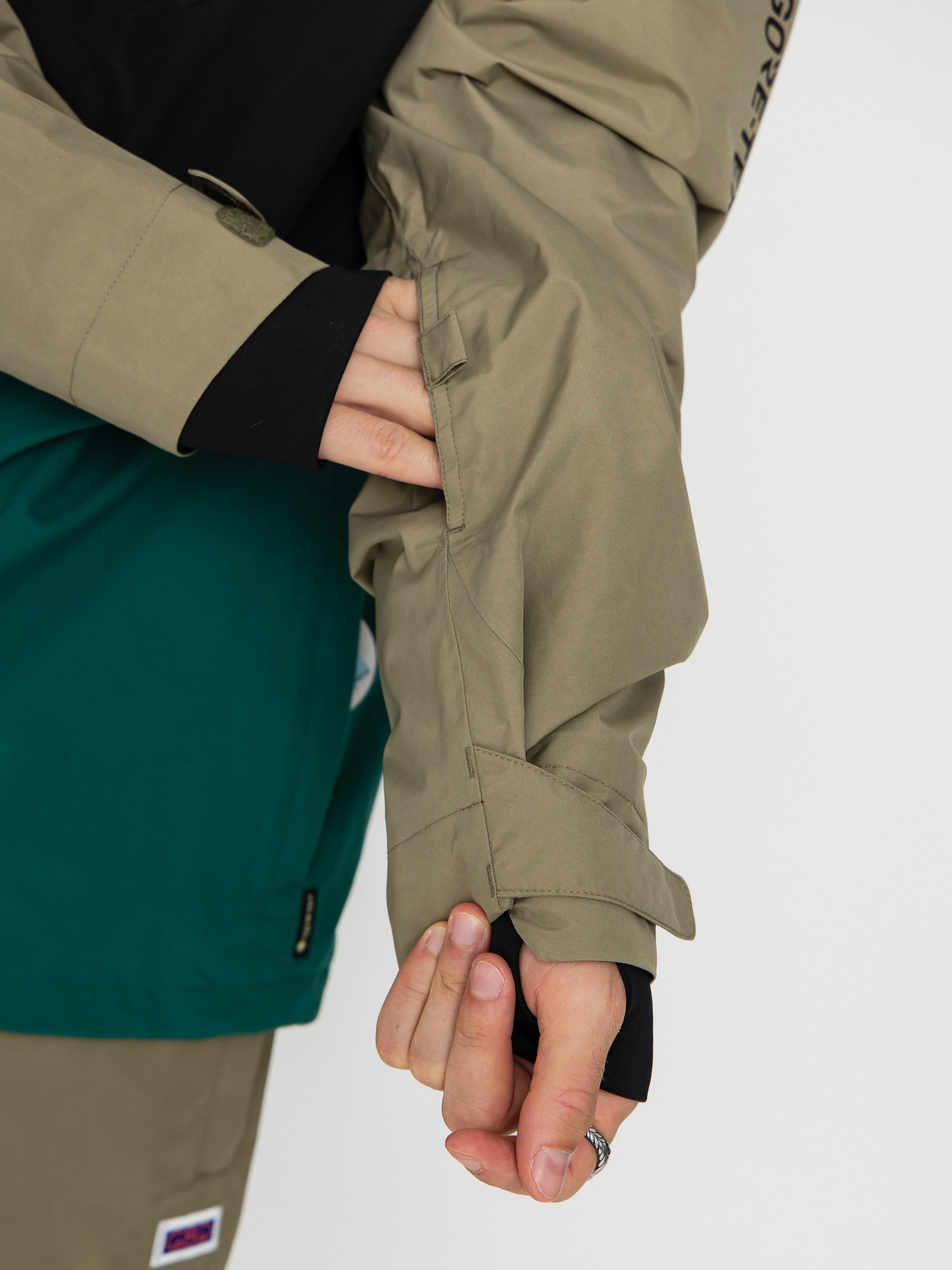 Pentru bărbați Geacă de snowboard 686 Gore-TeX Core (sage colorblock)