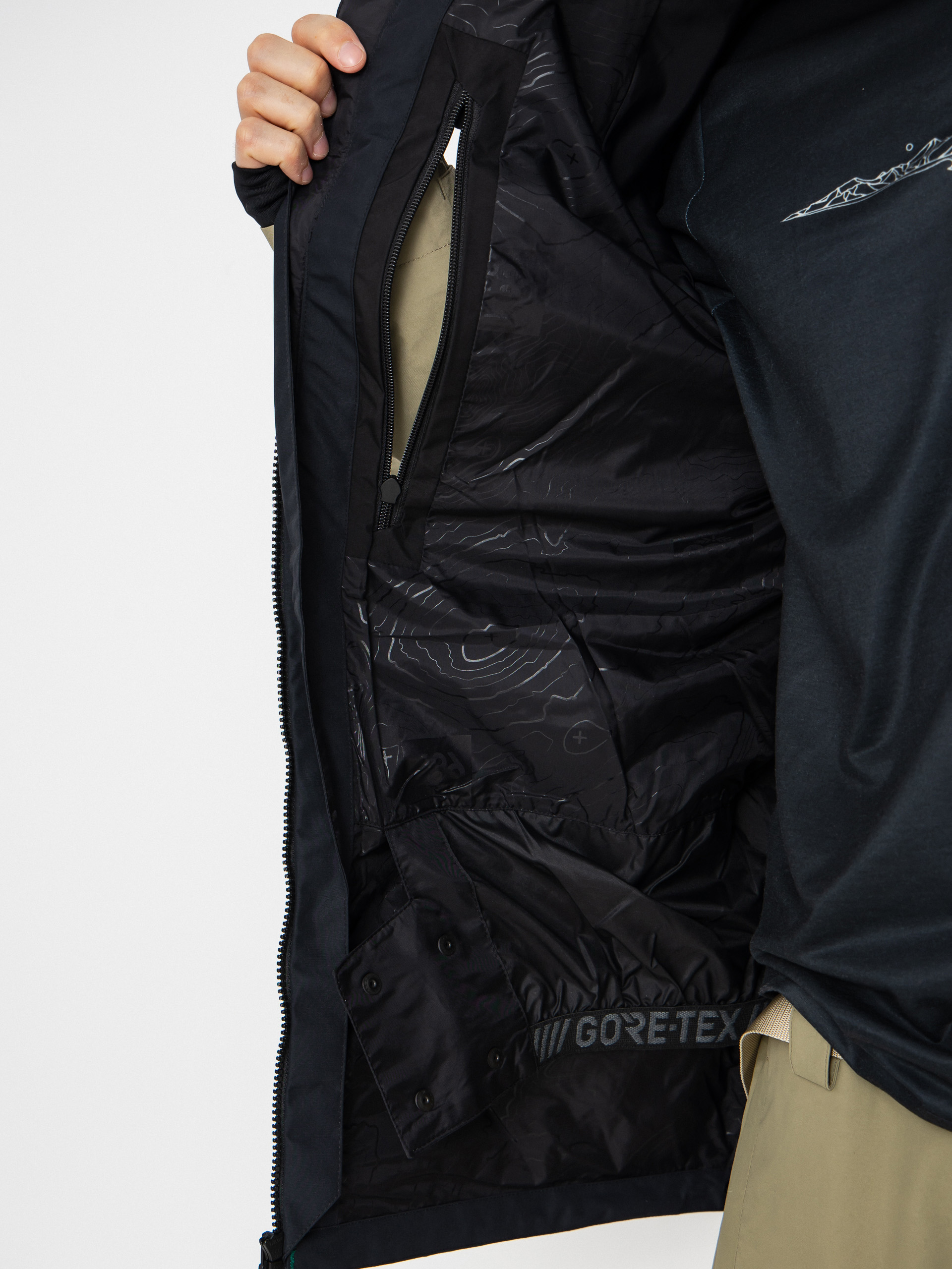 Pentru bărbați Geacă de snowboard 686 Gore-TeX Core (sage colorblock)