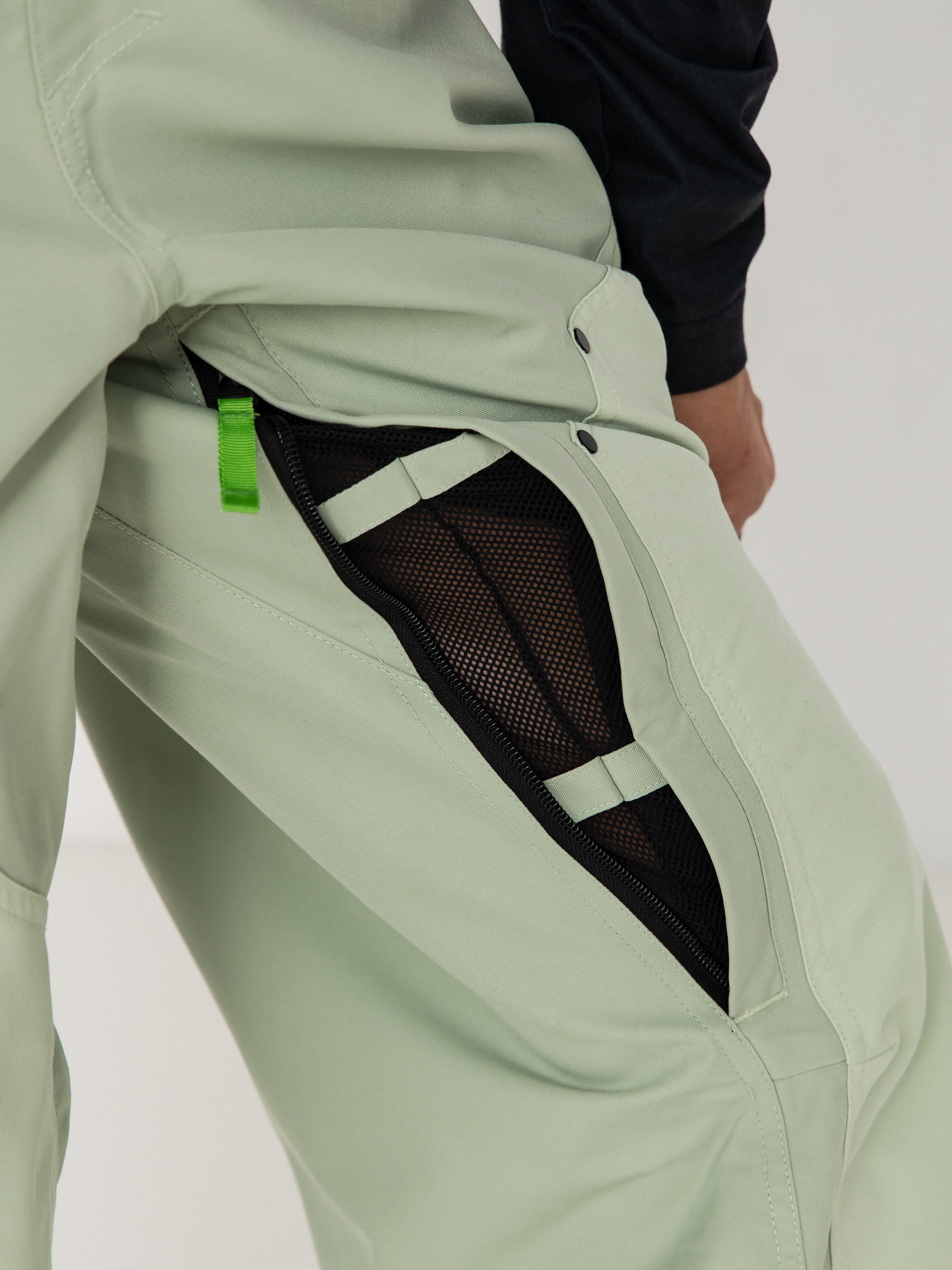 Pentru bărbați Pantaloni pentru snowboard 686 X Huf Double H (huf green colorblock)