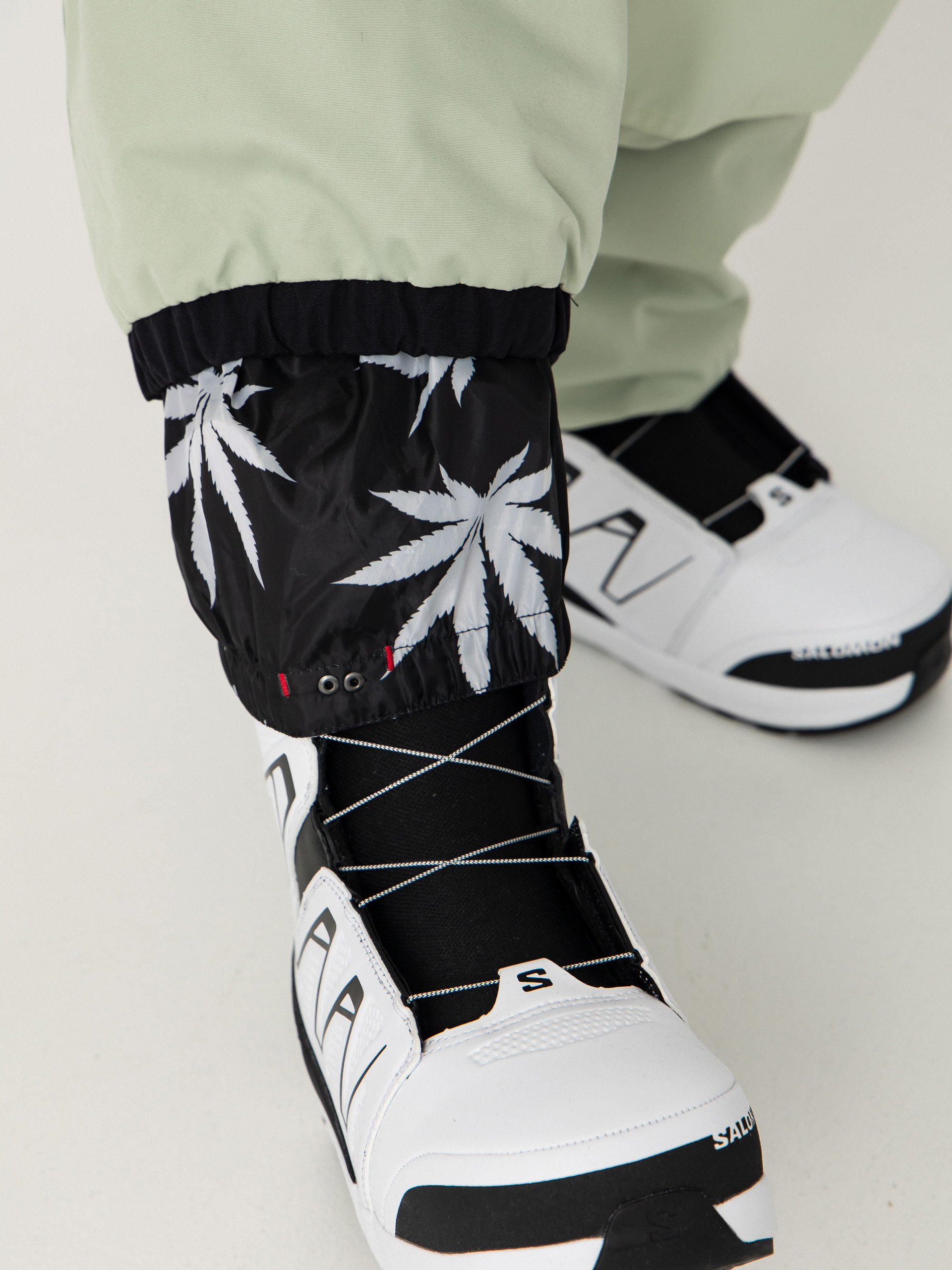 Pentru bărbați Pantaloni pentru snowboard 686 X Huf Double H (huf green colorblock)