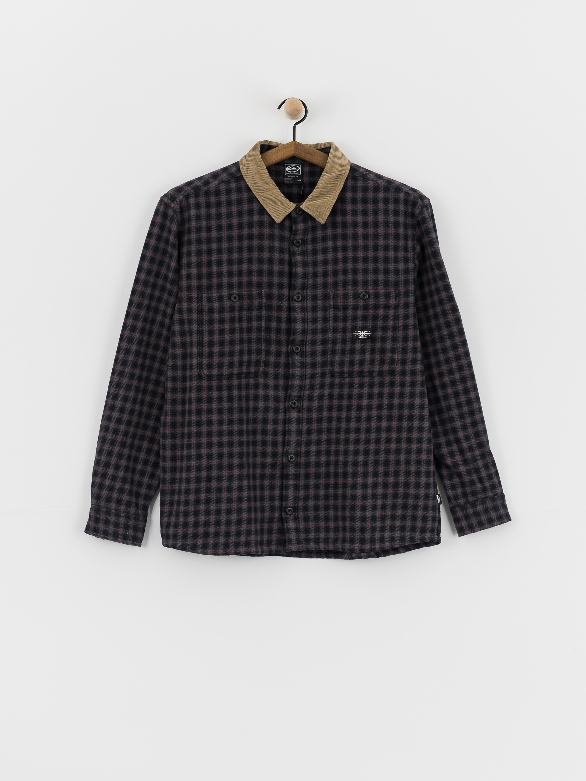 Cămașă Quiksilver Mercury Sandstrokes (sand strokes black)