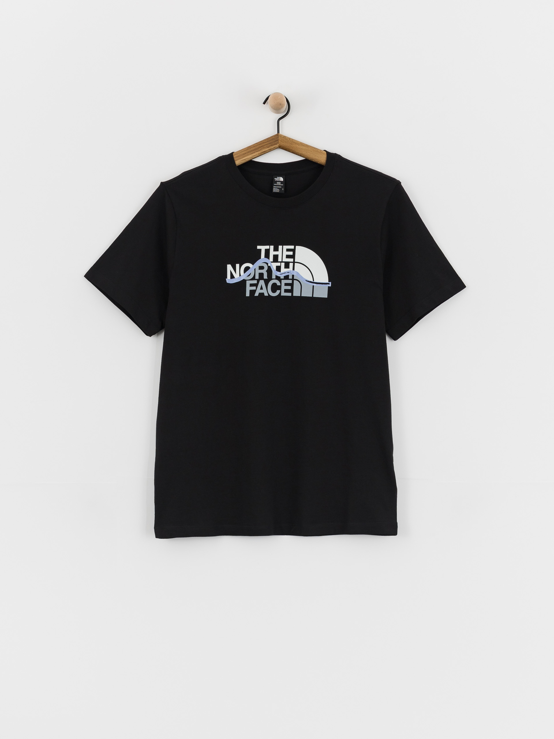 Tricou The North Face Mountain Line - negru (tnf black)