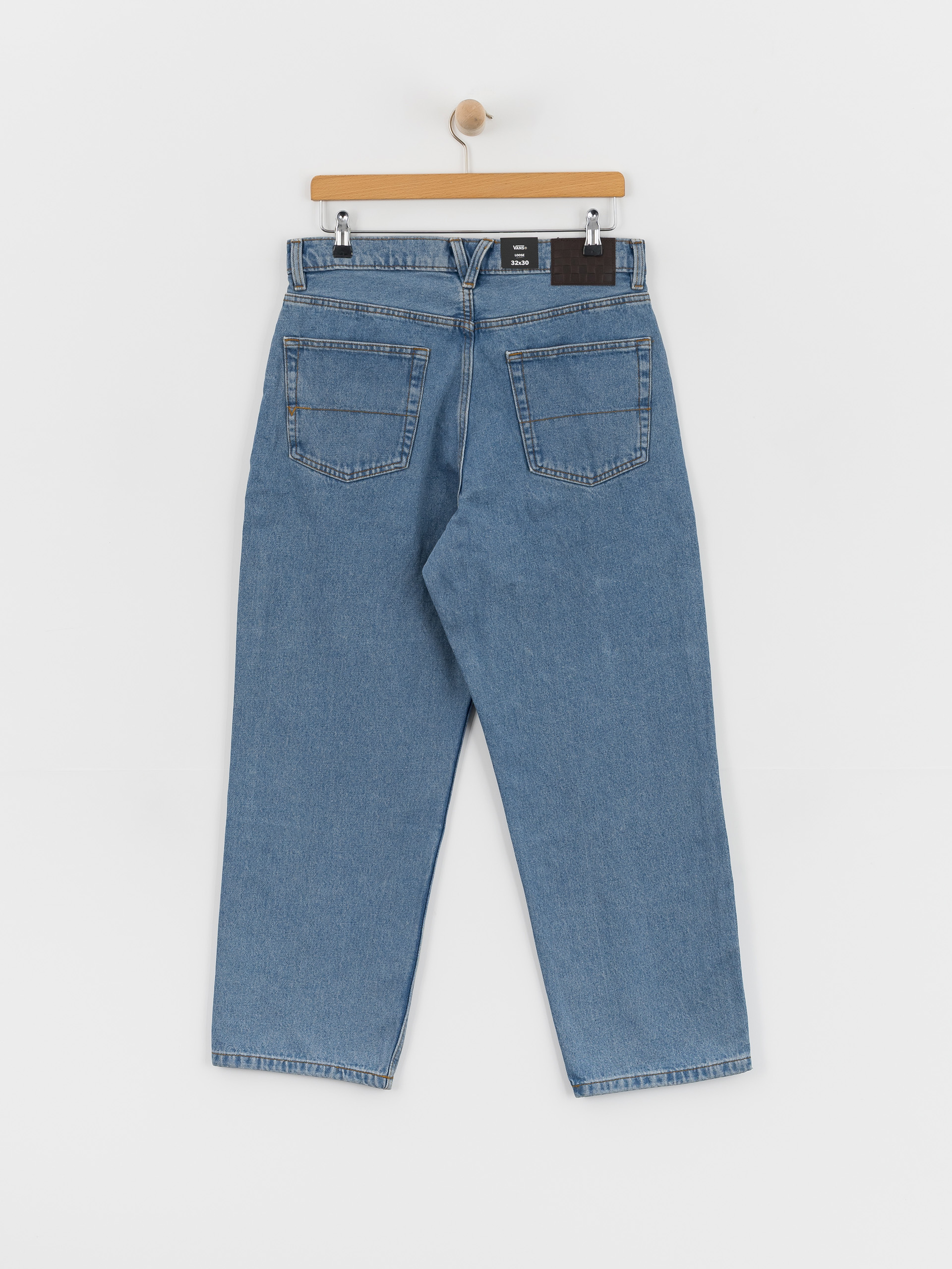 Pantaloni Vans Check 5 Loose Denim (stonewash/blue)
