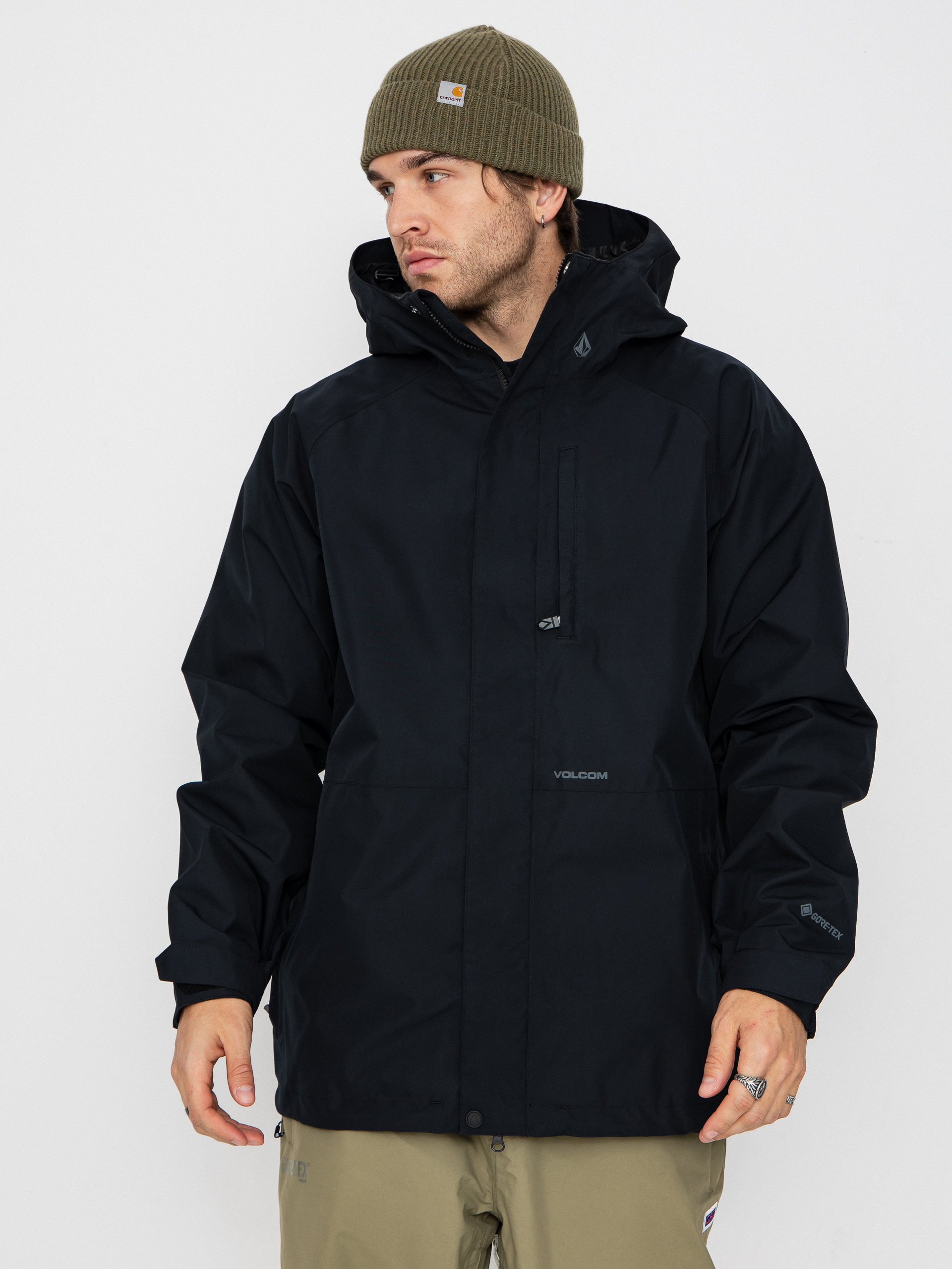 Pentru bărbați Geacă de snowboard Volcom Dua Gore Tex (black)
