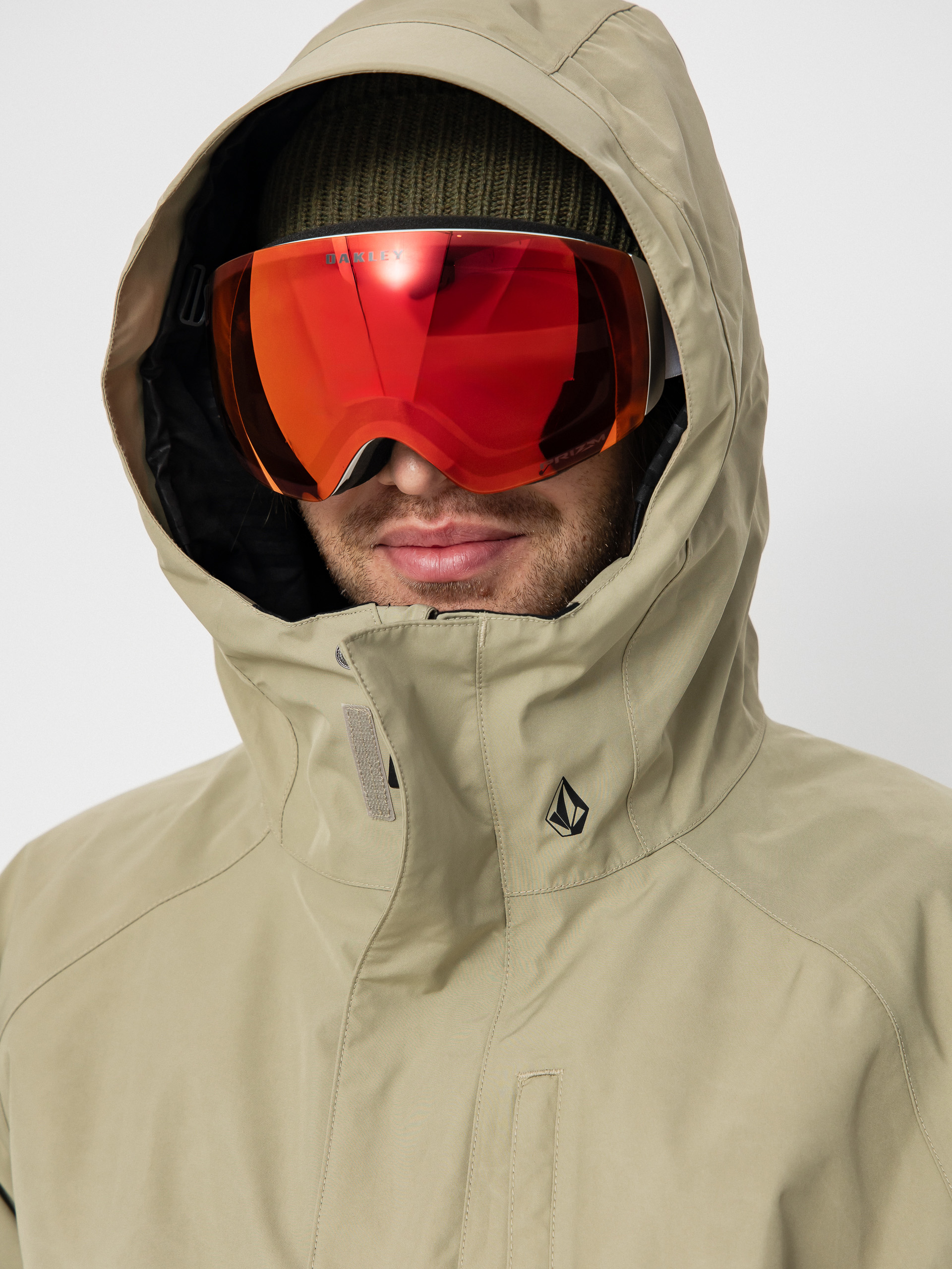 Pentru bărbați Geacă de snowboard Volcom Dua Gore Tex (moss green)